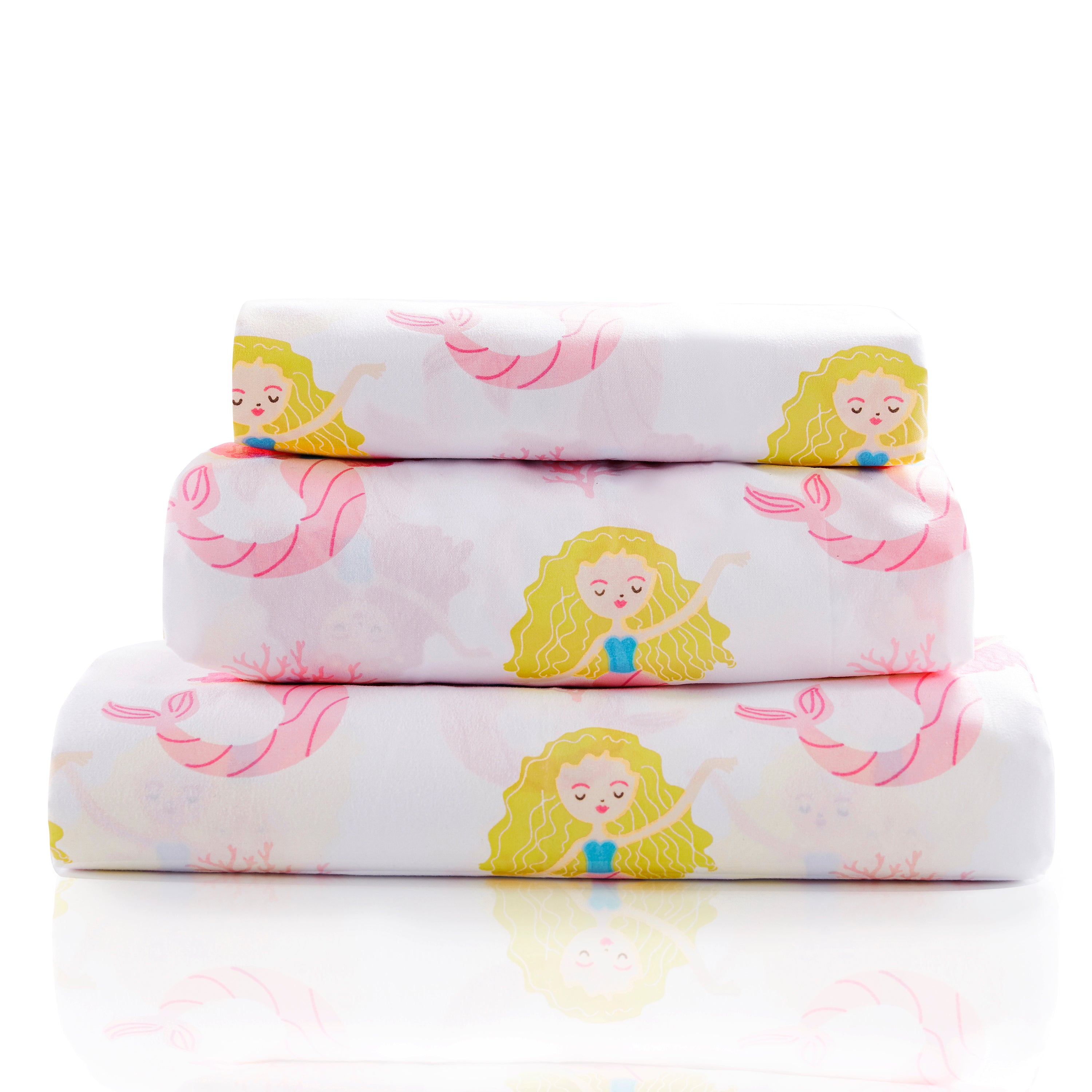 Premium Marina Sheet Set - Soft & Breathable 100% Cotton Bed Sheets - Queen Size, 4-Piece Set - Perfect for Home, Hotel, and Guest Room Comfort