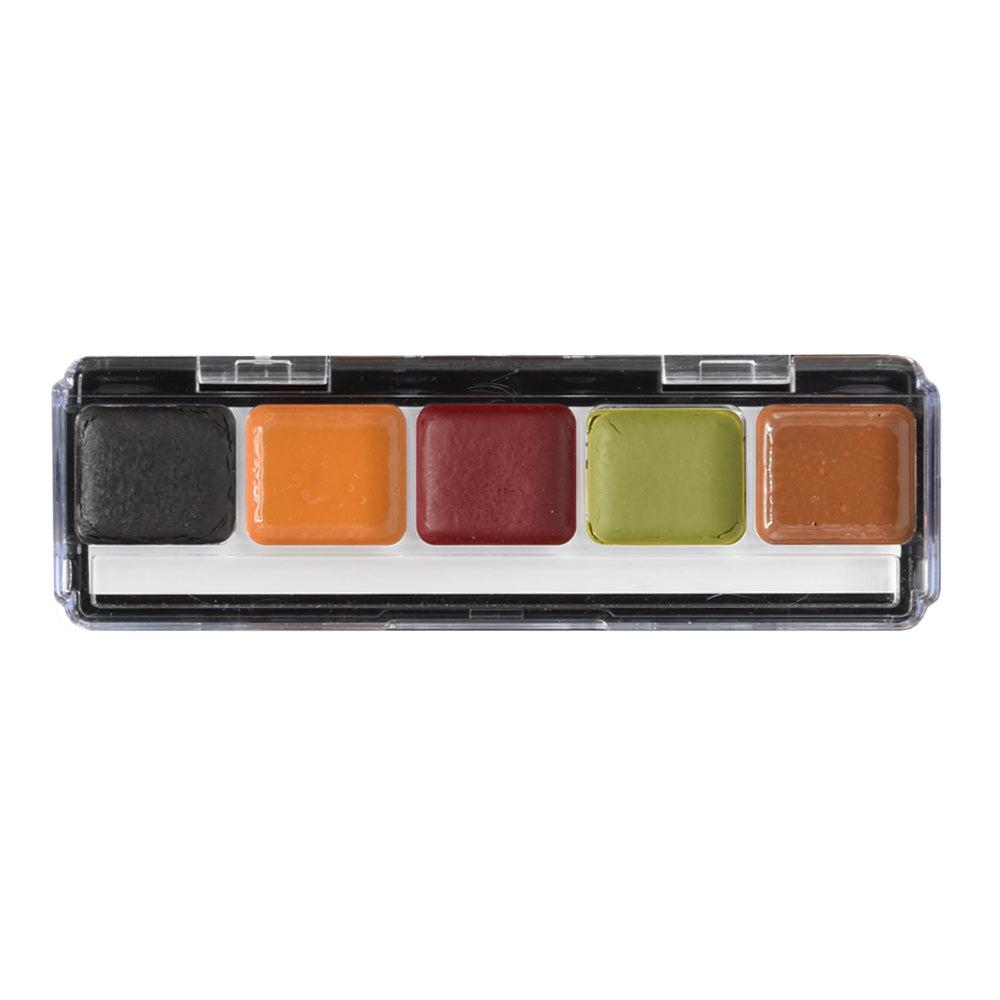 Ben Nye Alcohol Activated Tooth FX Palette (AAP 05) - Professional Special Effects Makeup for Halloween, Cosplay & Film - Create Realistic Fake Teeth & Dental Effects
