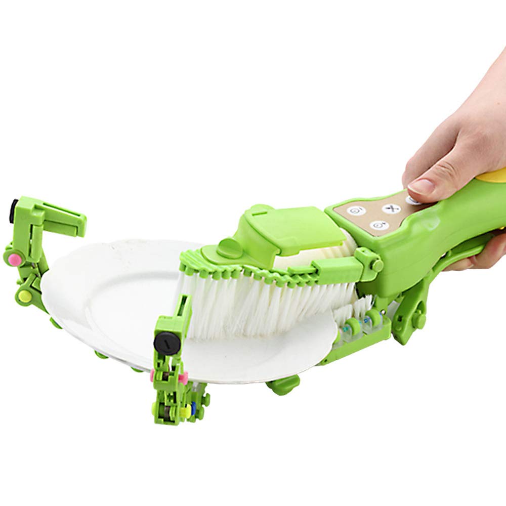Automatic Dish Scrubber Brush - Hands-Free Kitchen Cleaning Tool for Pots, Pans & Tableware | Effortless Dishwashing with No Oil Contact | Perfect for Daily Kitchen Cleaning & Dishwashing Tasks