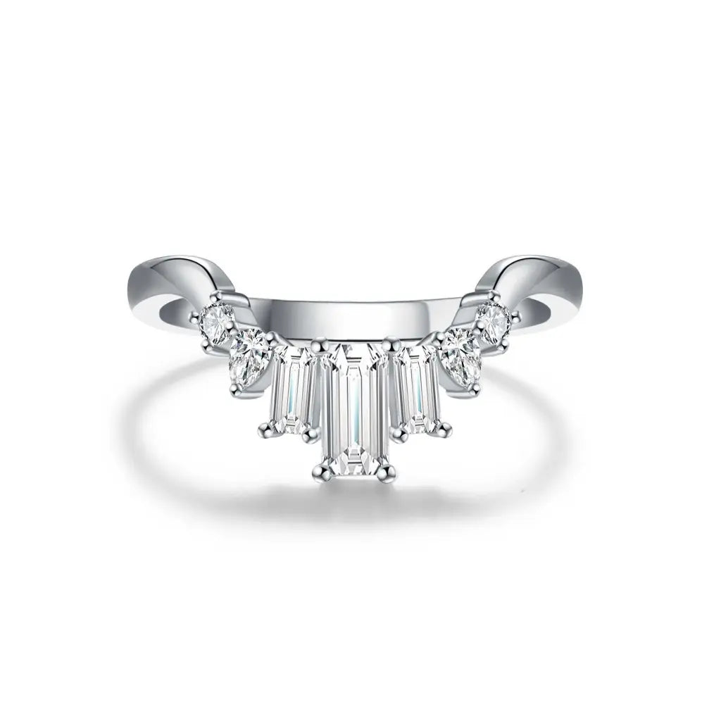 Miley's Tiara Band - Elegant Rhinestone Headband for Women & Girls - Perfect for Weddings, Parties, and Special Occasions