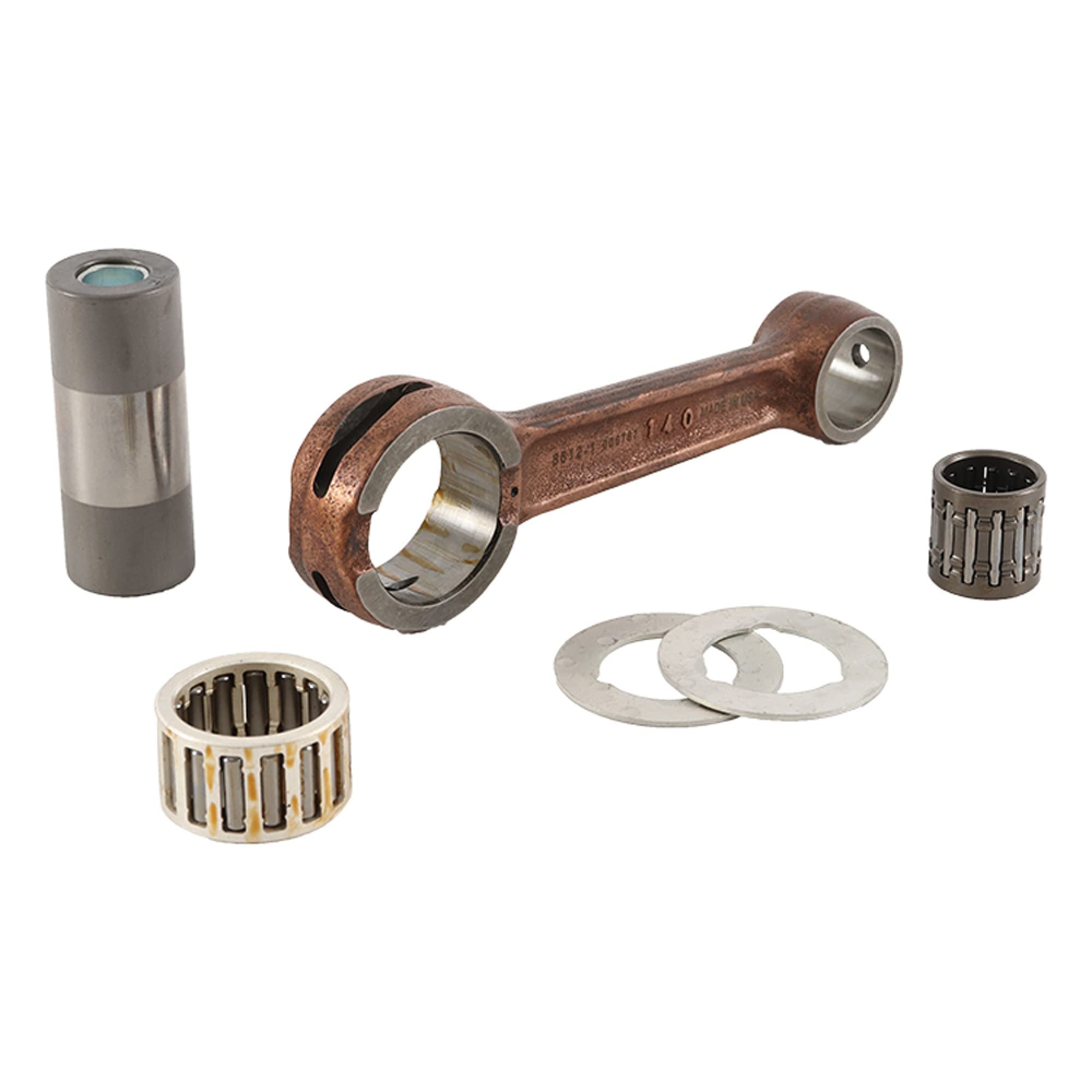 Hot Rods Performance Connecting Rod Replacement for Kawasaki KX 125 (2003-2005) 8612 - High-Strength Engine Upgrade for Motocross & Off-Road Racing