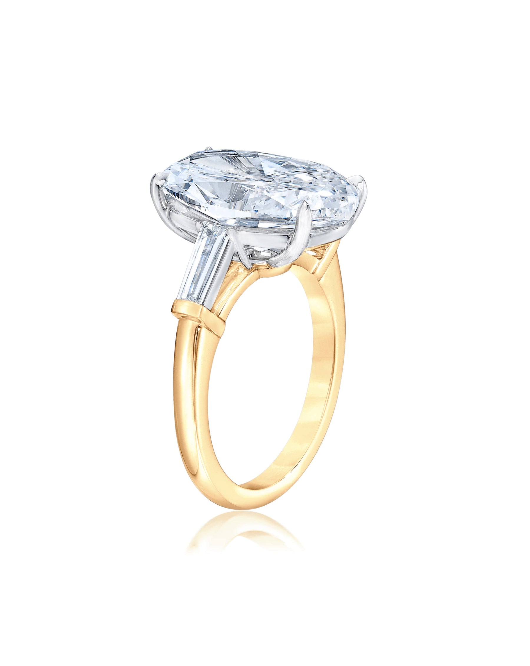 Elegant Baguette Side Stones for Engagement Rings & Wedding Bands - Perfect for Diamond Accents & Jewelry Customization