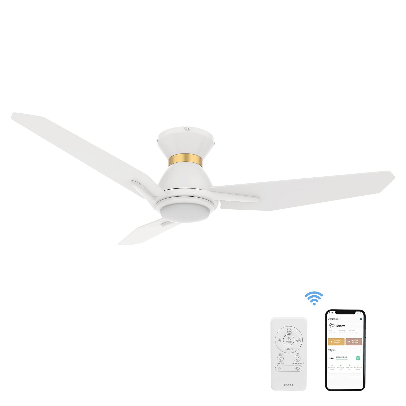 Smart Ceiling Fan with Light - 44