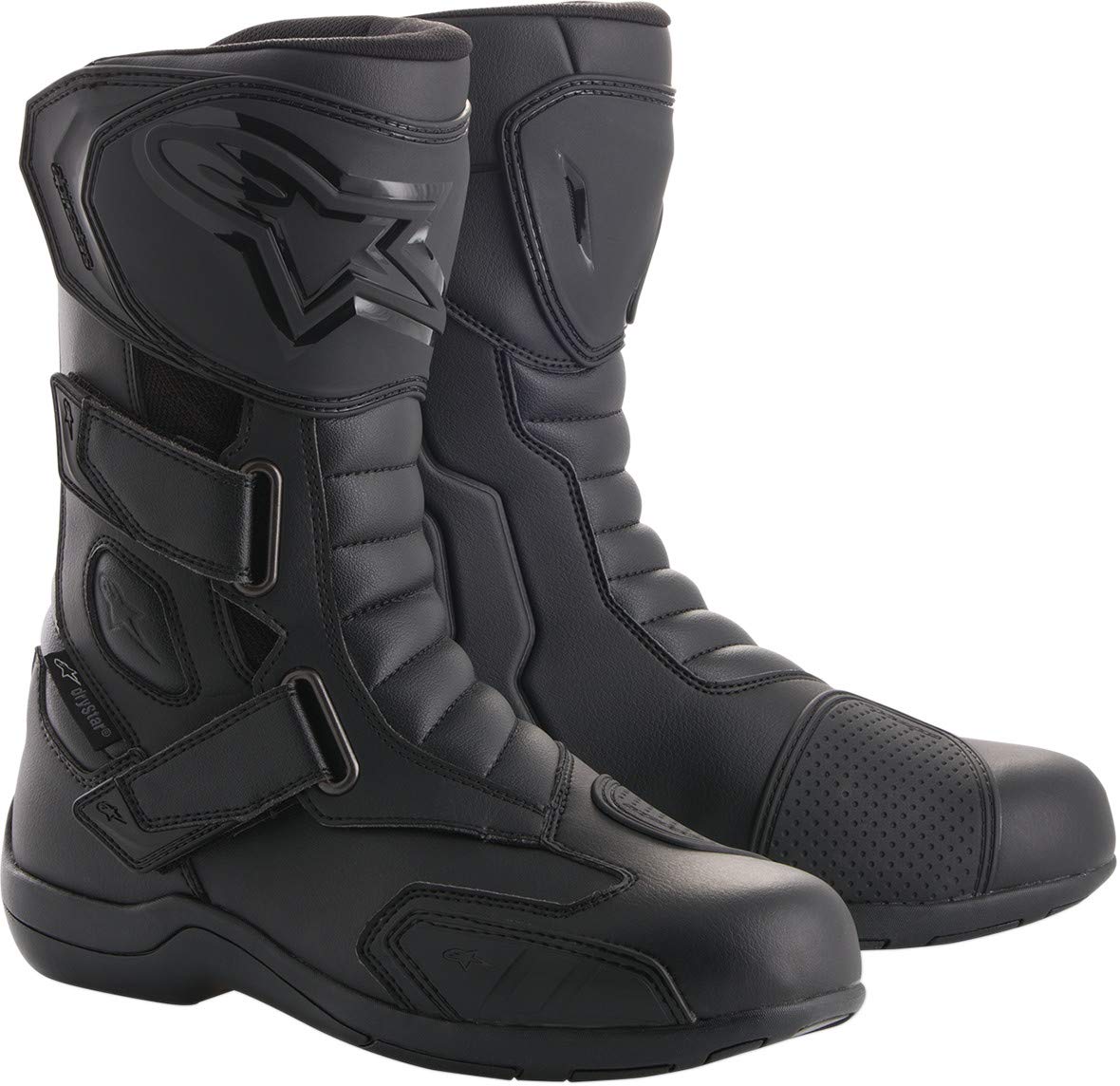 Alpinestars Men's Motorcycle Riding Boots - Black, Size 40 (1 Pack) - Durable & Comfortable for Street & Off-Road Biking