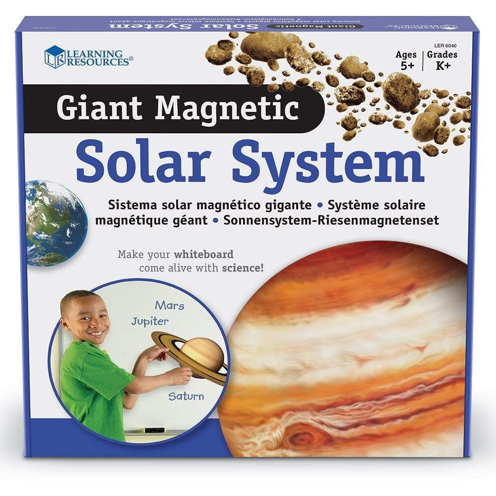 Giant Magnetic Solar System Model Kit - STEM Educational Toy for Kids - Perfect for Classroom, Homeschool & Science Learning Activities