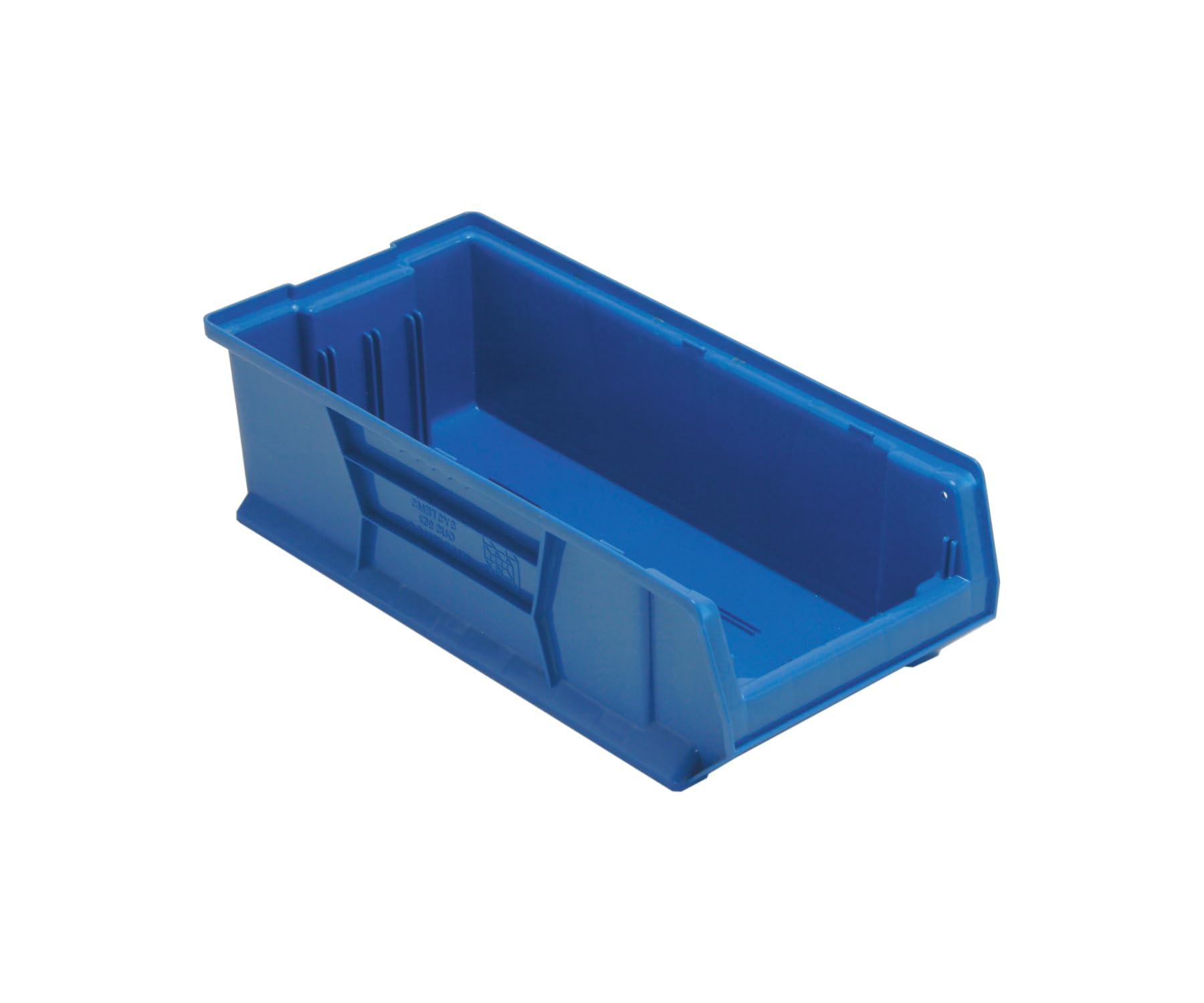 Quantum Storage 4-Pack Blue Hulk Containers 23.88x11x7 - Organize Home & Office