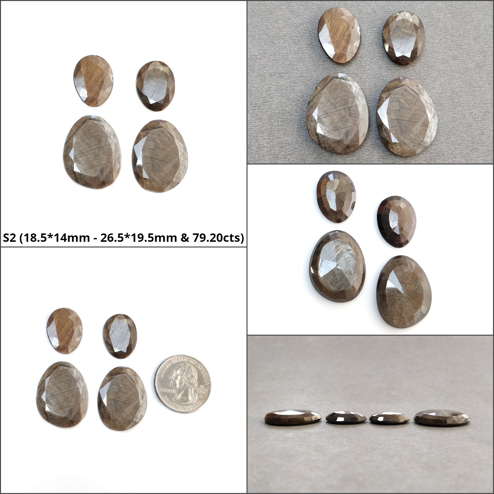 Natural Untreated Golden Brown Sapphire Egg Shape - Chocolate Silver Sheen Gemstone for Jewelry Making, Engagement Rings & Healing Crystals | Perfect for Birthstone Gifts, Meditation & Spiritual Energy