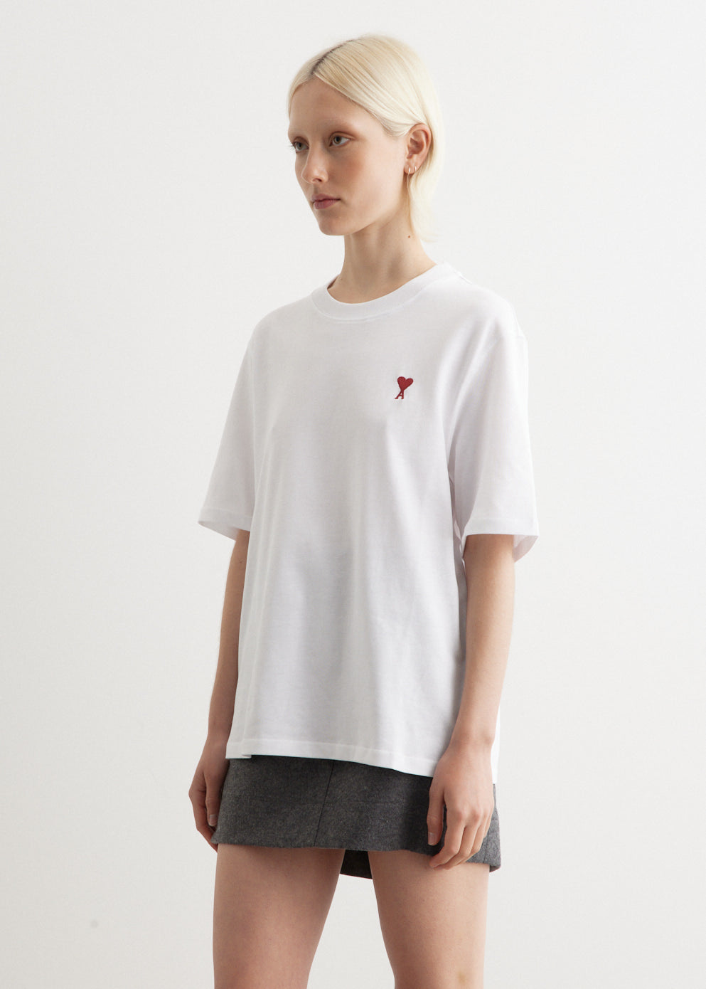 Ami De Coeur Women's Casual T-Shirt - Soft Cotton Short Sleeve Tee for Everyday Wear | Perfect for Outfits, Lounge & Street Style