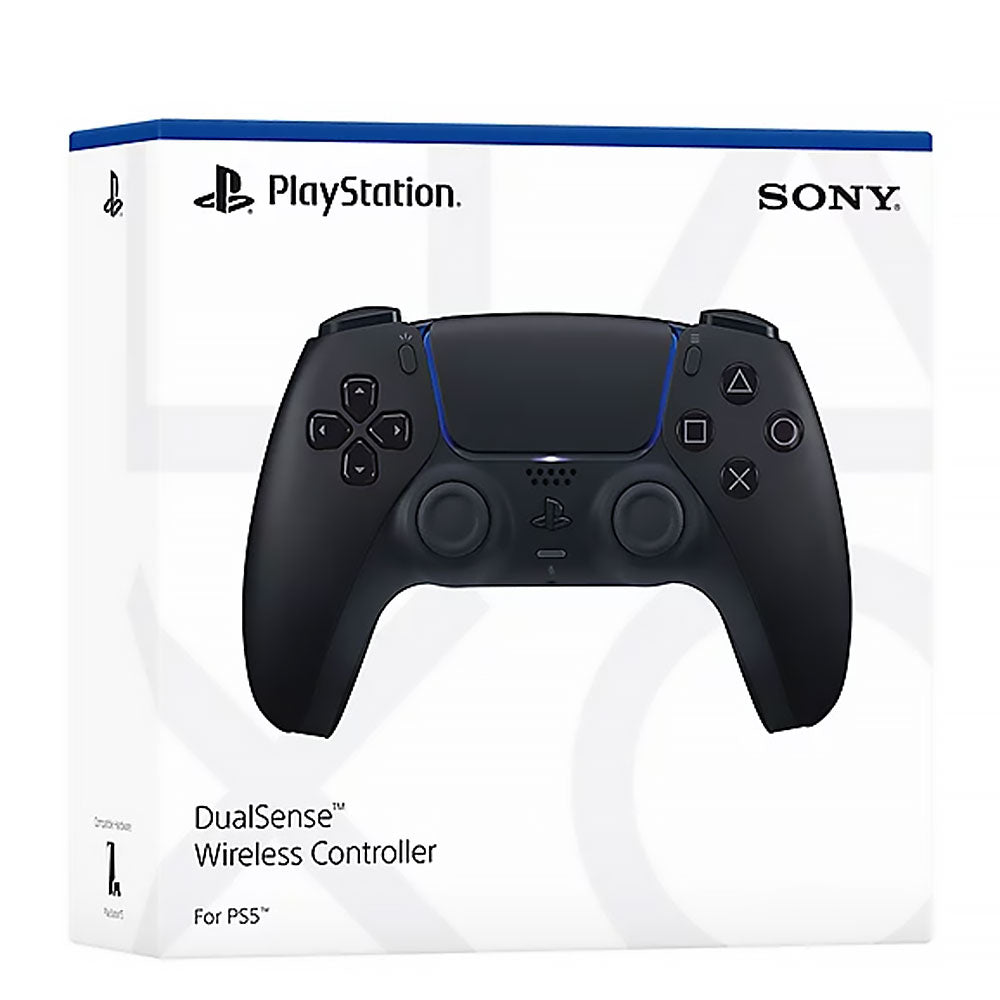 Sony PlayStation 5 DualSense Wireless Controller for PS5 - Midnight Black Edition | Ergonomic Design with Haptic Feedback & Adaptive Triggers | Perfect for Gaming, Streaming & Competitive Play