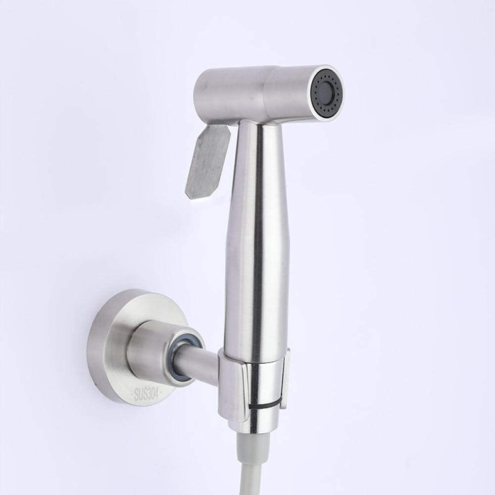 304 Stainless Steel Handheld Toilet Sprayer Kit - Adjustable Bathroom Bidet Spray Gun with Nozzle for Personal Hygiene & Cleaning (Perfect for Home, RV, Travel Use)