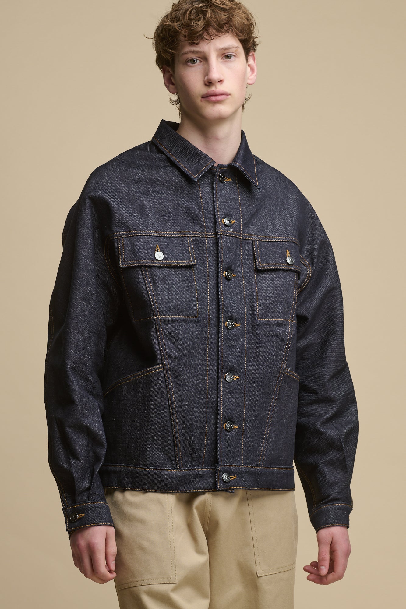 Men's Joe Denim Jacket in Classic Indigo - Stylish Casual Wear for Everyday Outfits & Outdoor Adventures