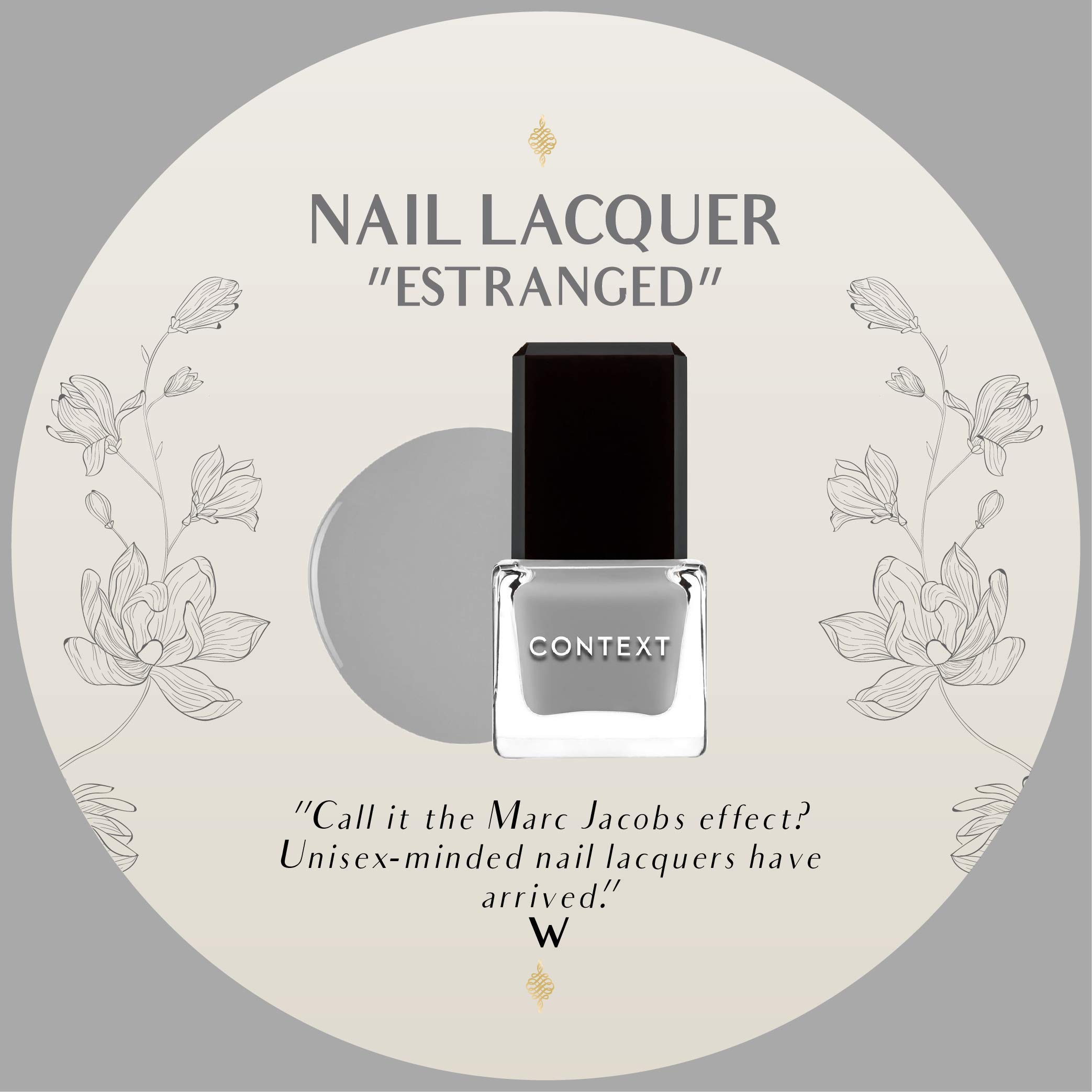 Non-Toxic Nail Polish for Women & Kids - CONTEXT SKIN Vegan Nail Lacquer (0.30 oz) | Safe Nail Art Polish for Teens, Manicures & Special Occasions