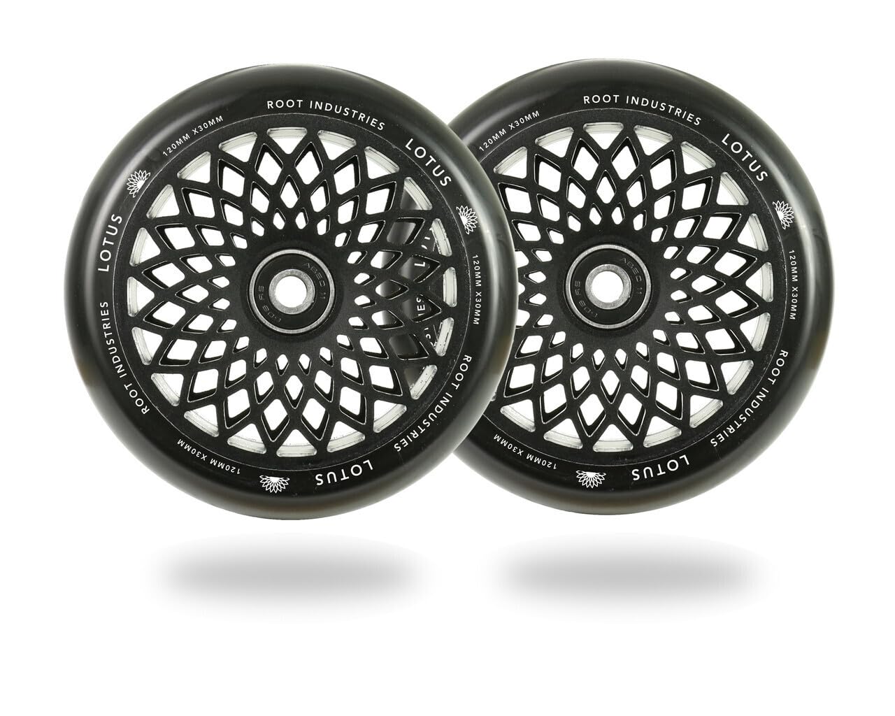 ROOT INDUSTRIES Lotus Wheels 30mm Wide - Premium Skateboard Wheels for Smooth Riding & Tricks | Perfect for Street Skating & Park Performance