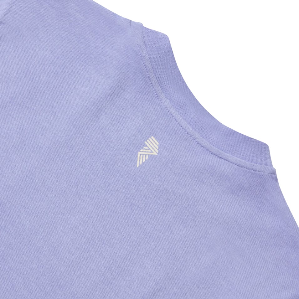 Baby Lavender Crop Tee - Soft & Comfortable Short Sleeve T-Shirt for Women | Perfect for Casual Wear, Summer Outfits & Layering