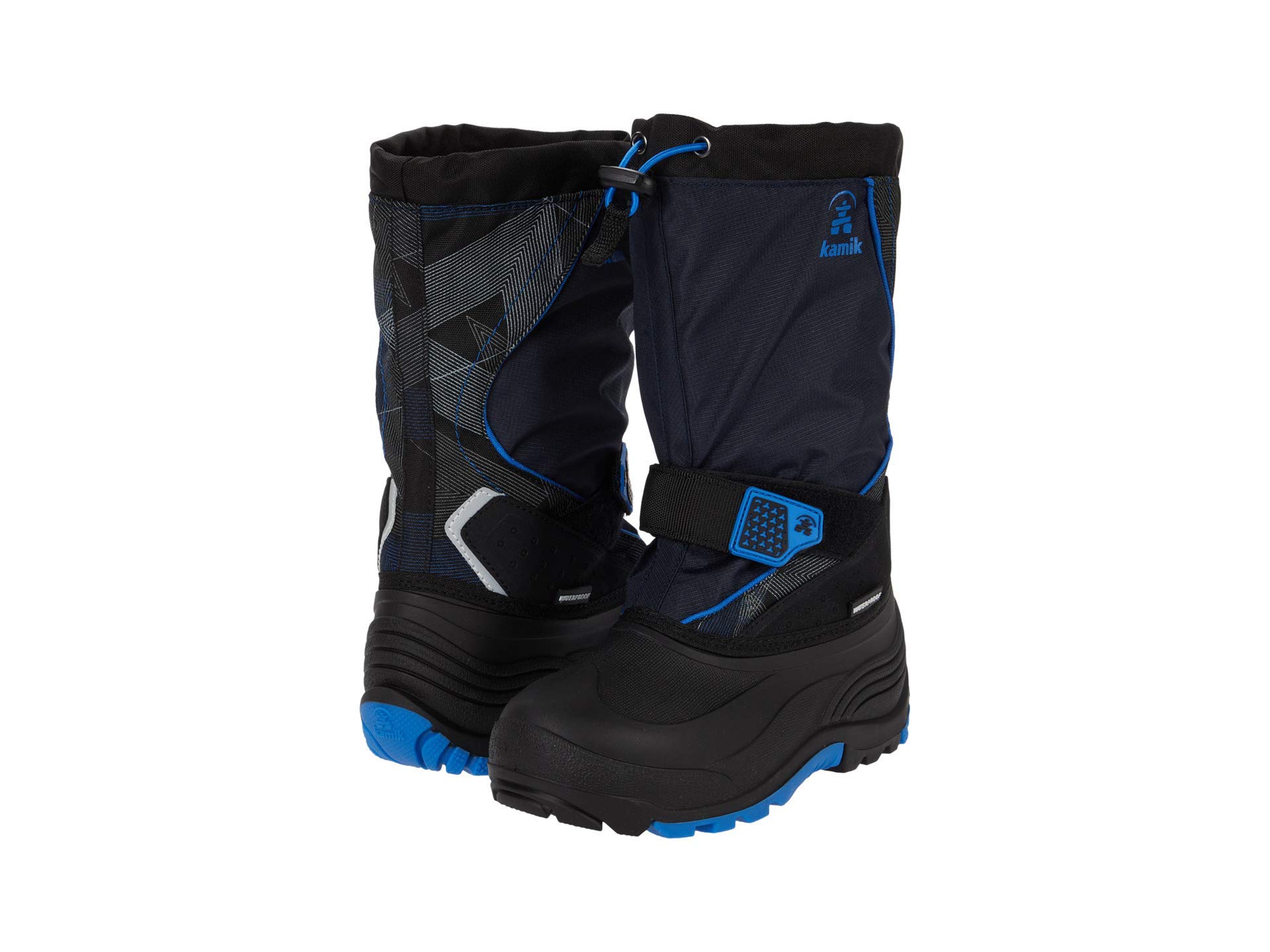Kamik Kids Boys Snow Boots - Waterproof Winter Boots for Toddler, Little Kid & Big Kid - Warm & Durable Snowfall P Boots for Outdoor Play & Winter Adventures