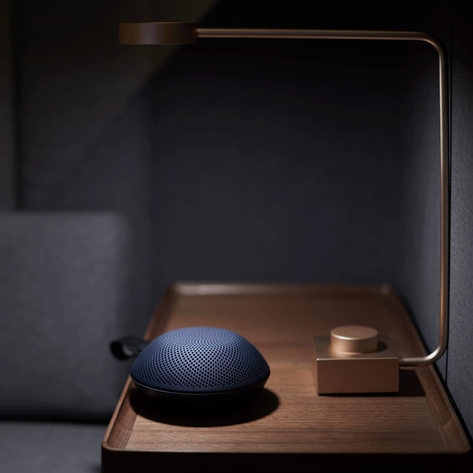 Vifa Reykjavik Bluetooth Speaker - Portable Wireless Mini Outdoor Smart Speaker with HiFi Stereo Sound, Nordic Design, Built-in Mic, Hands-Free Call, Ice Cave Blue - Perfect for Travel, Camping & Home Use