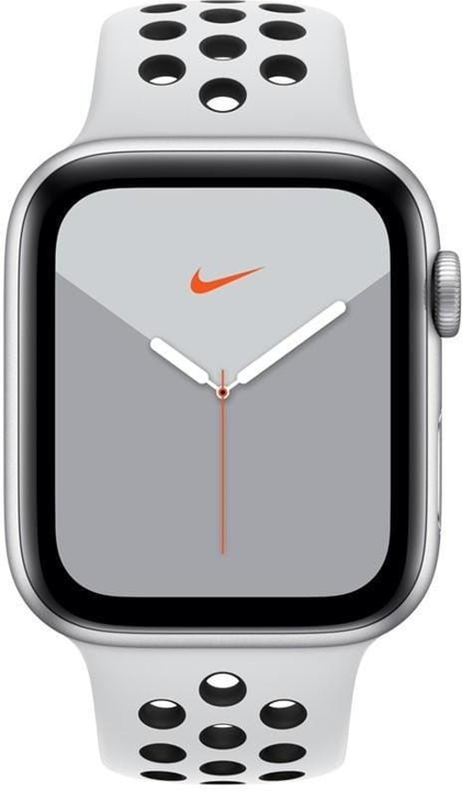 Nike 41mm Sports Strap - Platinum/Black - Adjustable & Durable for Running, Gym & Fitness Activities