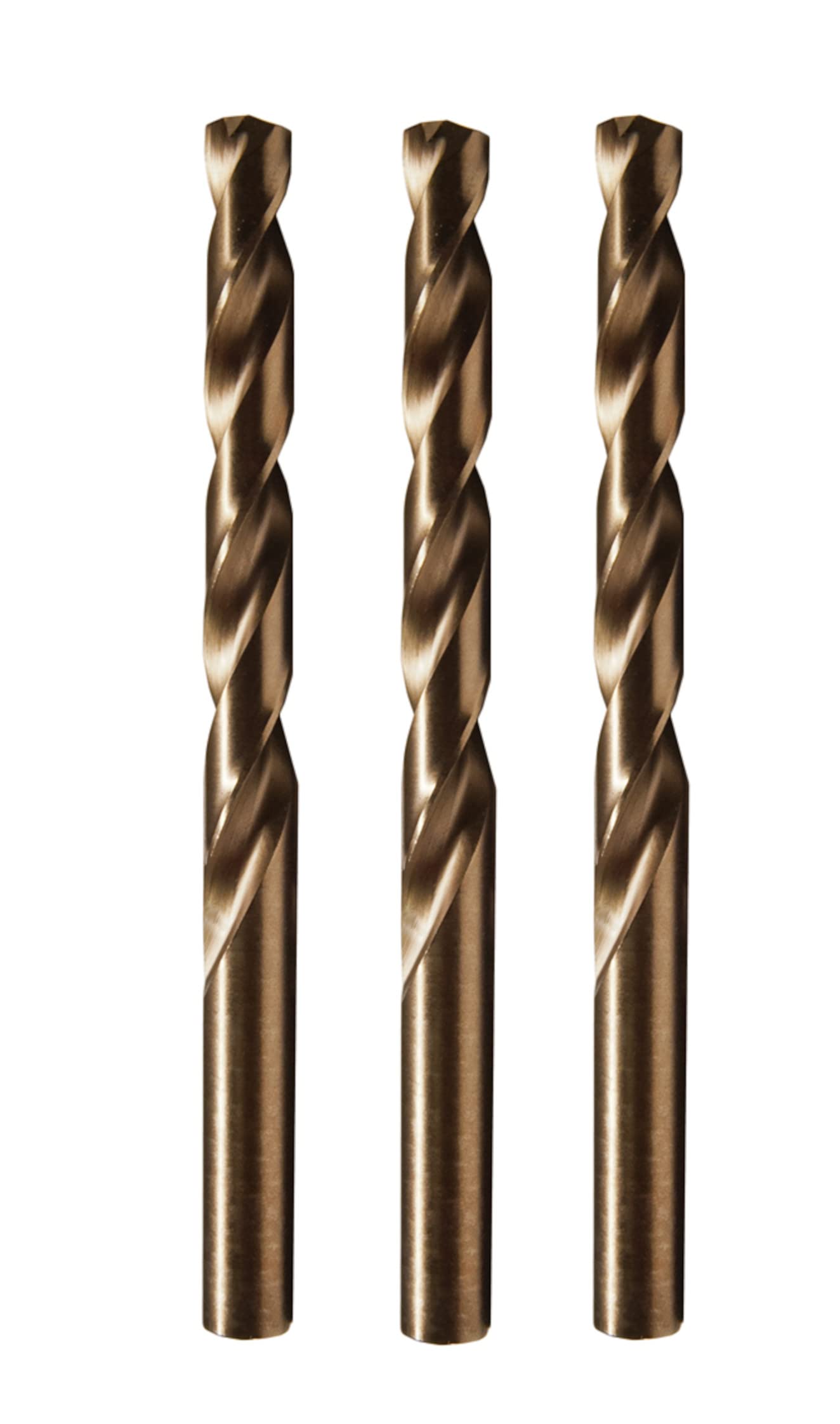 Century Drill & Tool 26030 M35 Cobalt Pro Grade Drill Bit Set - 15/32