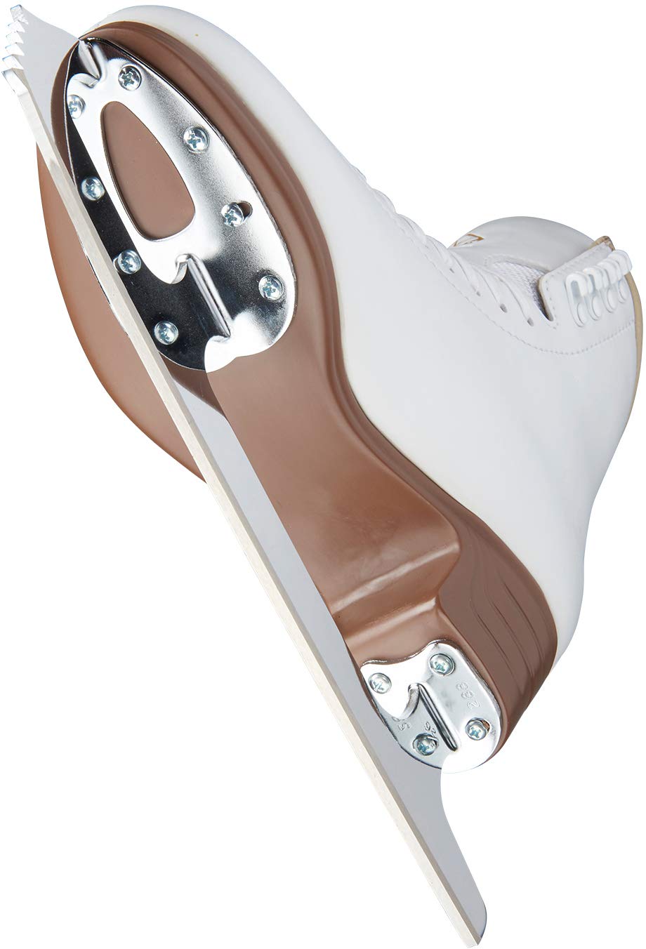 Jackson Ultima Artiste Figure Ice Skates for Women & Girls - White Color, Improved Design (2019 Model) with Skate Guards | Professional Figure Skating, Ice Shows & Recreational Skating