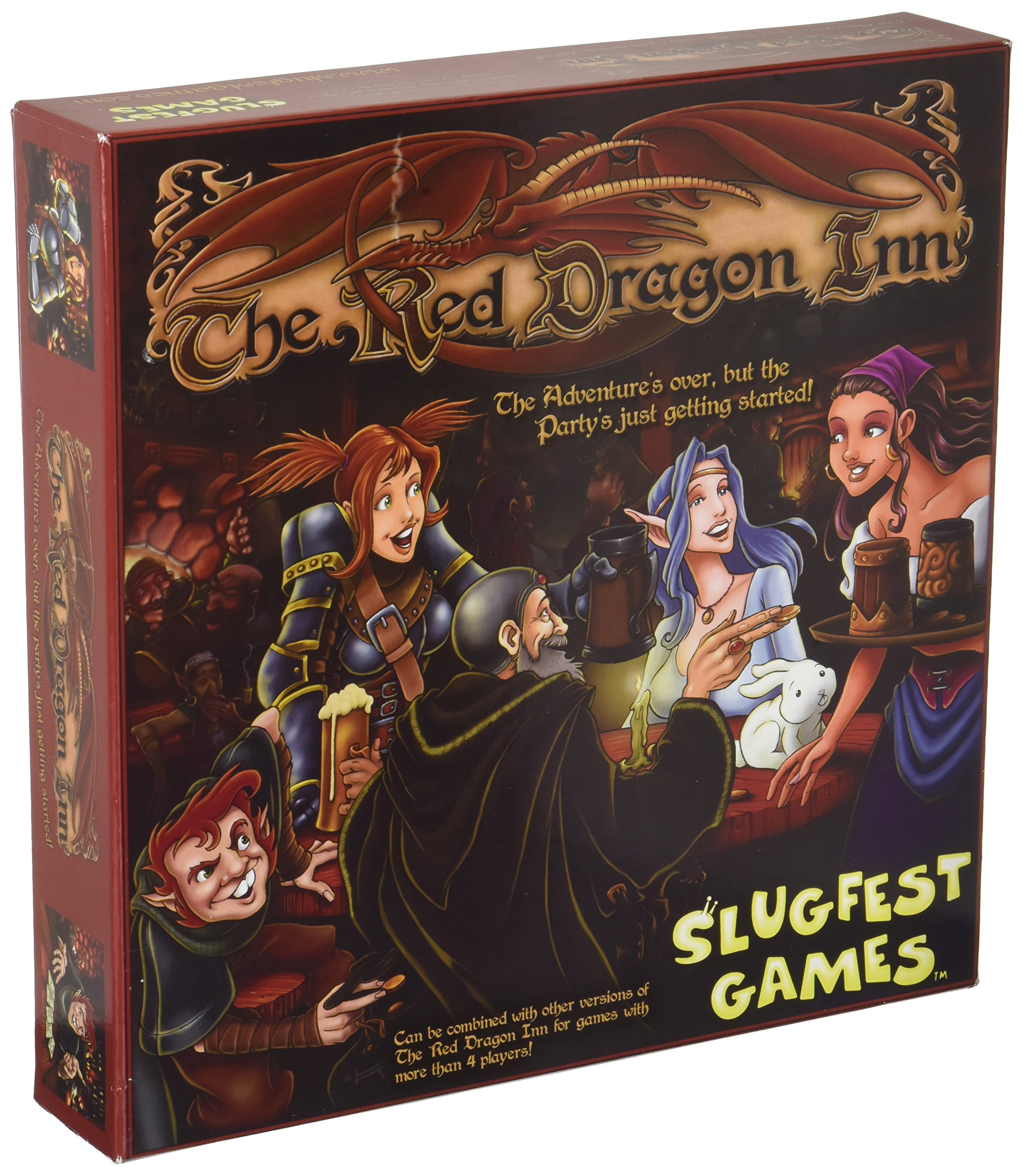 Red Dragon Inn Board Game - Fun Fantasy Drinking Card Game for Adults & Friends - Perfect for Game Nights, Parties & Social Gatherings