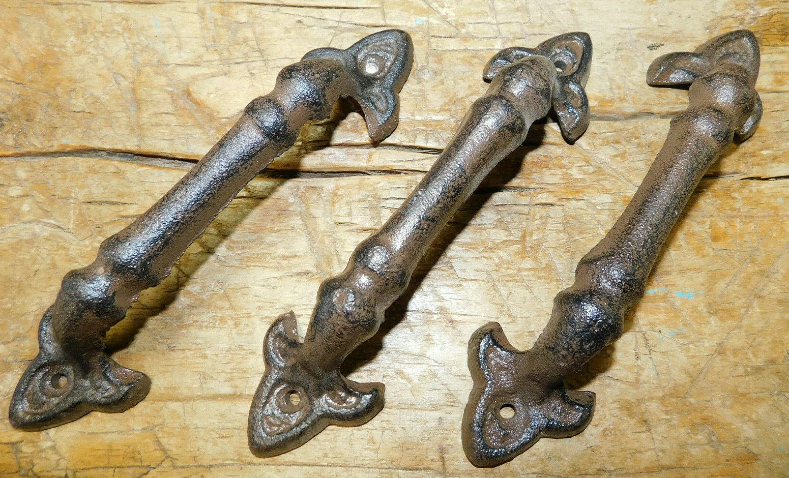 Antique Style Rustic Barn Door Handles - 12
