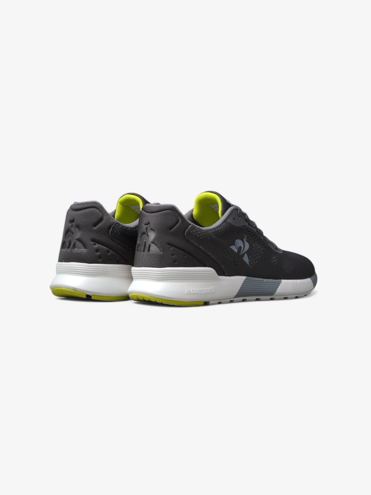 Le Coq Sportif R Pro Running Shoes - Grey, White & Green - Lightweight Sneakers for Men & Women | Perfect for Jogging, Gym & Casual Wear