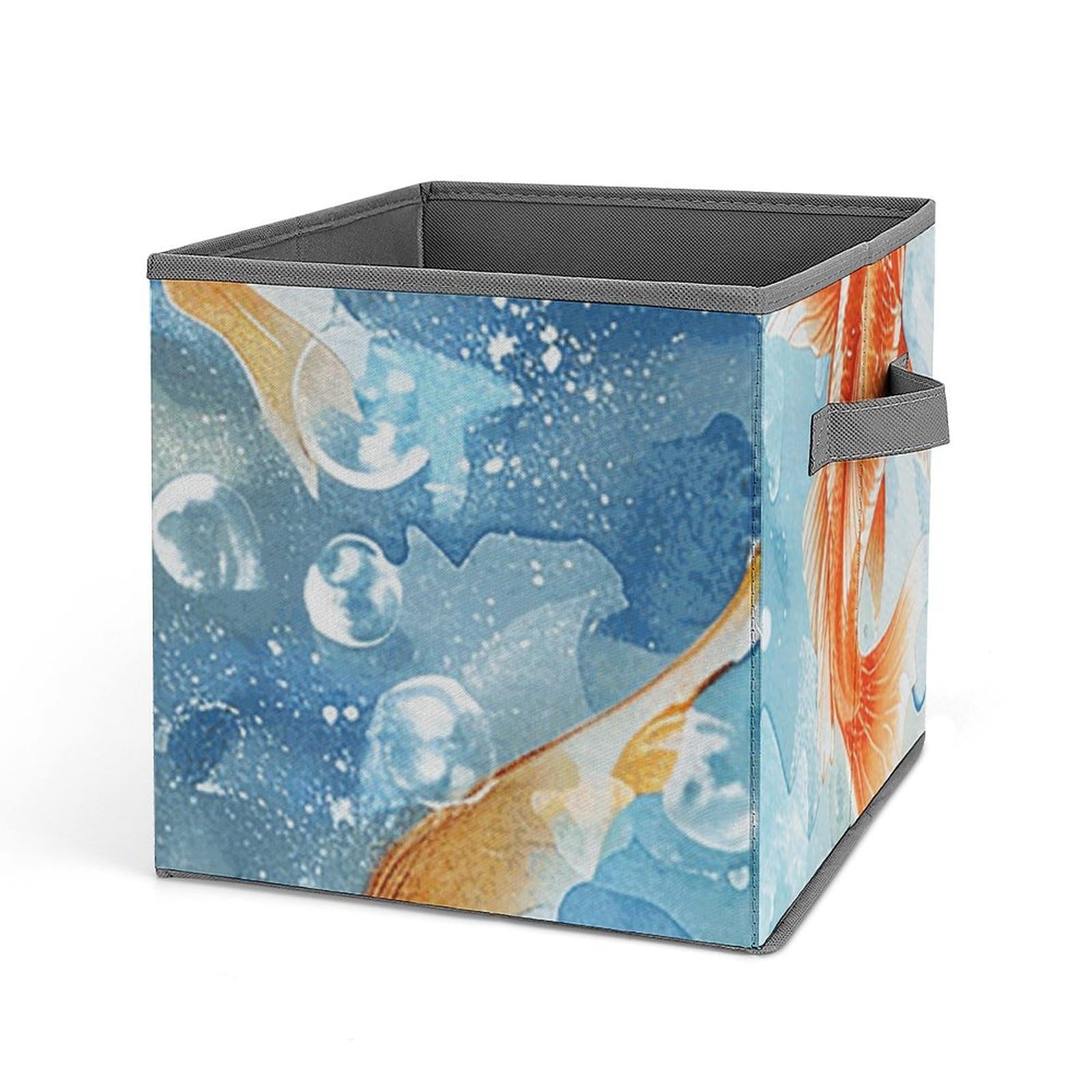 Large Collapsible Storage Bins with Handles - 10.6