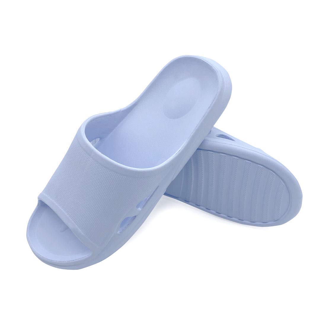 LM Women's Non-Slip Shower Slippers - Comfortable Bathroom Sandals, House Slippers for Indoor Use, Dorm Shoes - Perfect for Bathroom, Spa, and Home Relaxation