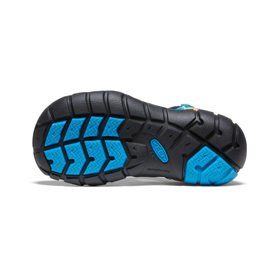 Little Kids' Seacamp II CNX Water Shoes - Vivid Blue/Original Tie Dye - Perfect for Beach, Pool & Summer Outdoor Activities
