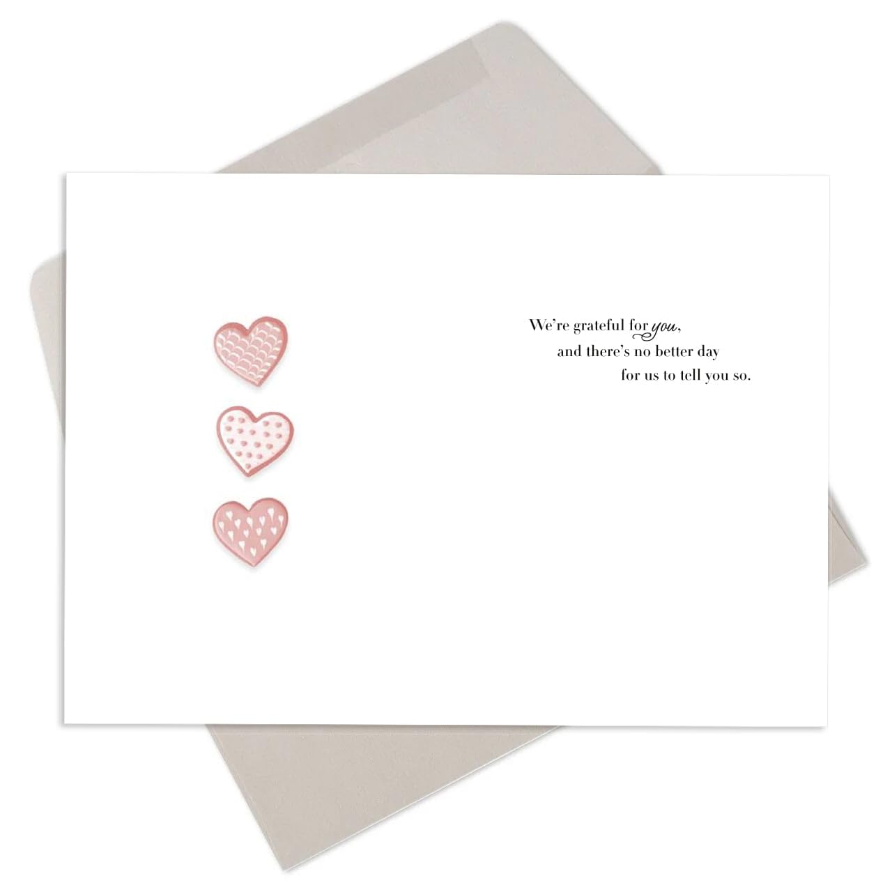 Hallmark Business Bulk 100 Pack Professional Valentine's Day Thank You Cards for Customers & Clients - 5