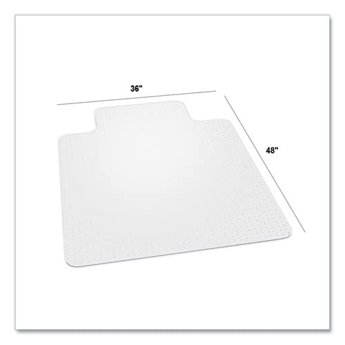 EverLife Clear Chair Mat for Medium Pile Carpet - 36
