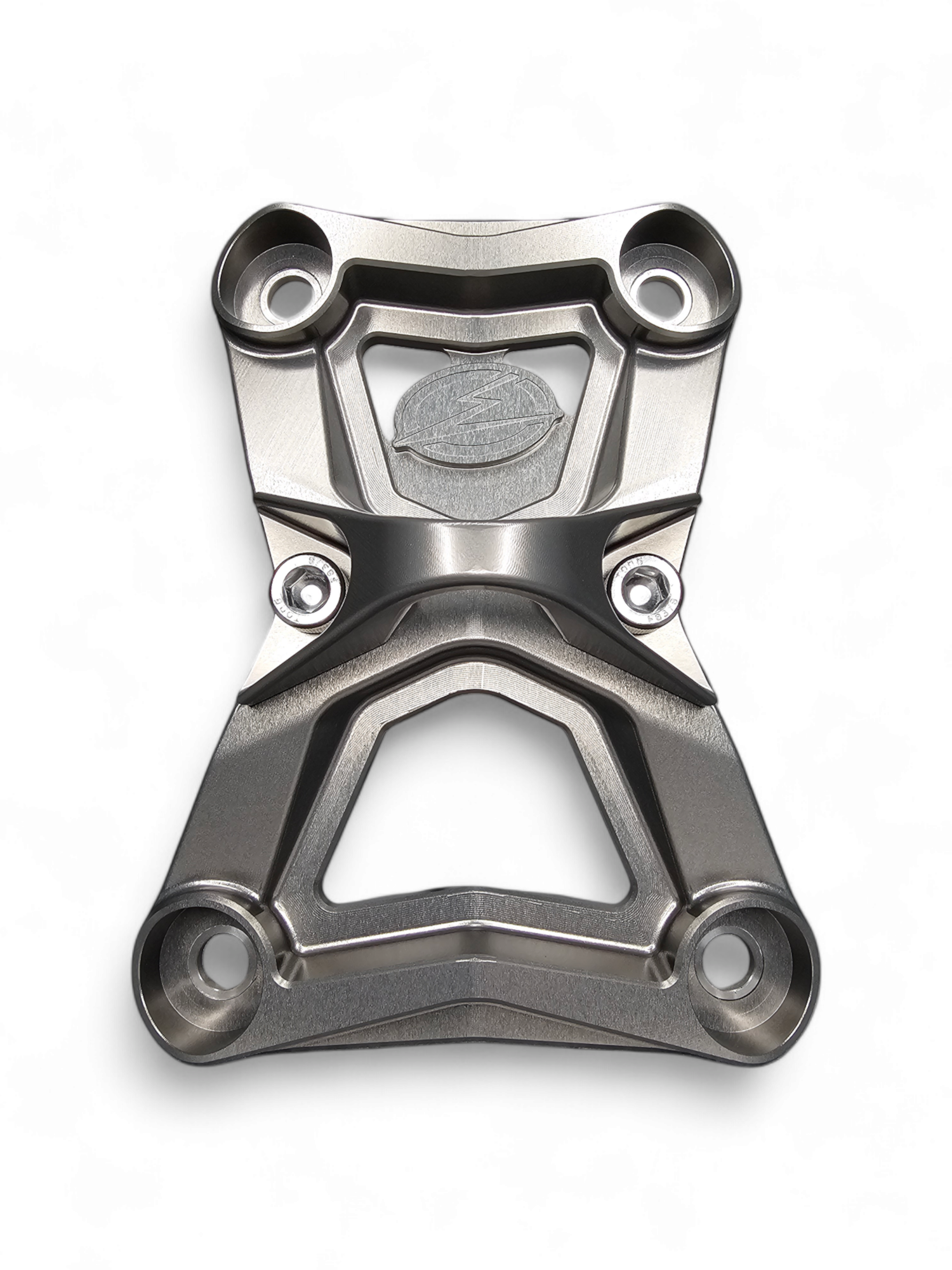 2022-2025 Polaris RZR Turbo R/Pro R Heavy-Duty Radius Rod Plate with Tow Hook - Gunmetal Finish (RRP610022) - Off-Road Protection & Recovery Accessory for UTV Adventures