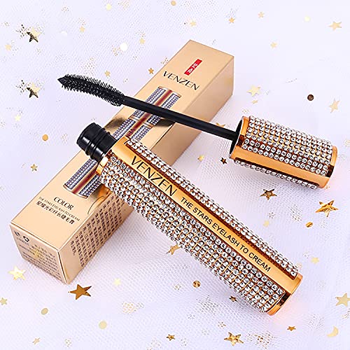 4D Silk Fiber Volumizing Mascara - Black Waterproof Matte Finish for Long Lashes (8g) | Perfect for Everyday Wear, Date Night & Special Occasions