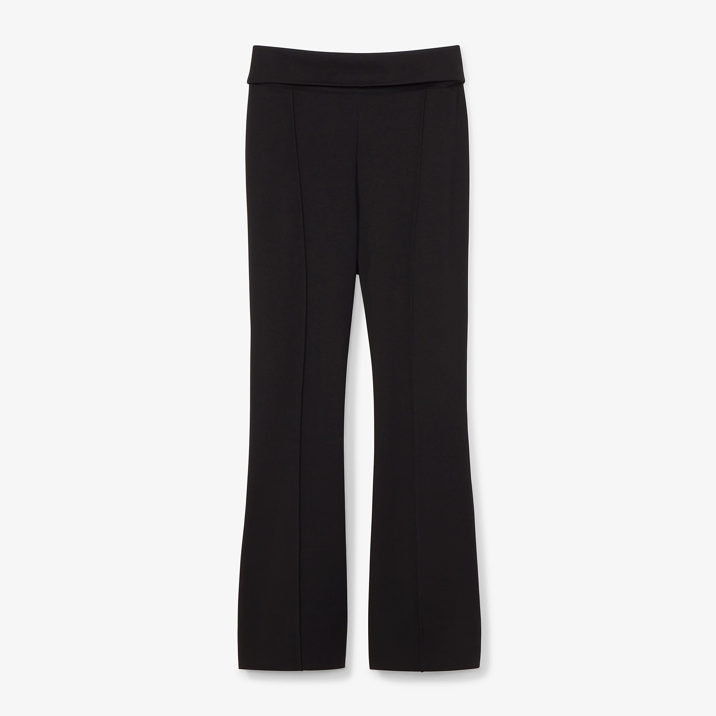 Shiloh Washable Ponte Pants for Women - Comfortable Stretch Work Pants in Black | Perfect for Office, Travel & Casual Wear