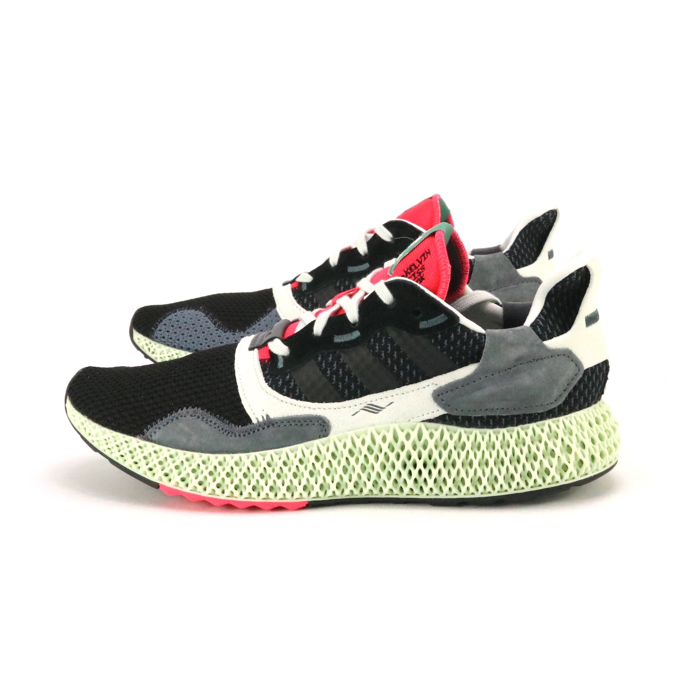 Adidas ZX4000 4D Running Shoes for Men - Black Onix Color | Lightweight Comfort for Jogging, Gym & Daily Wear