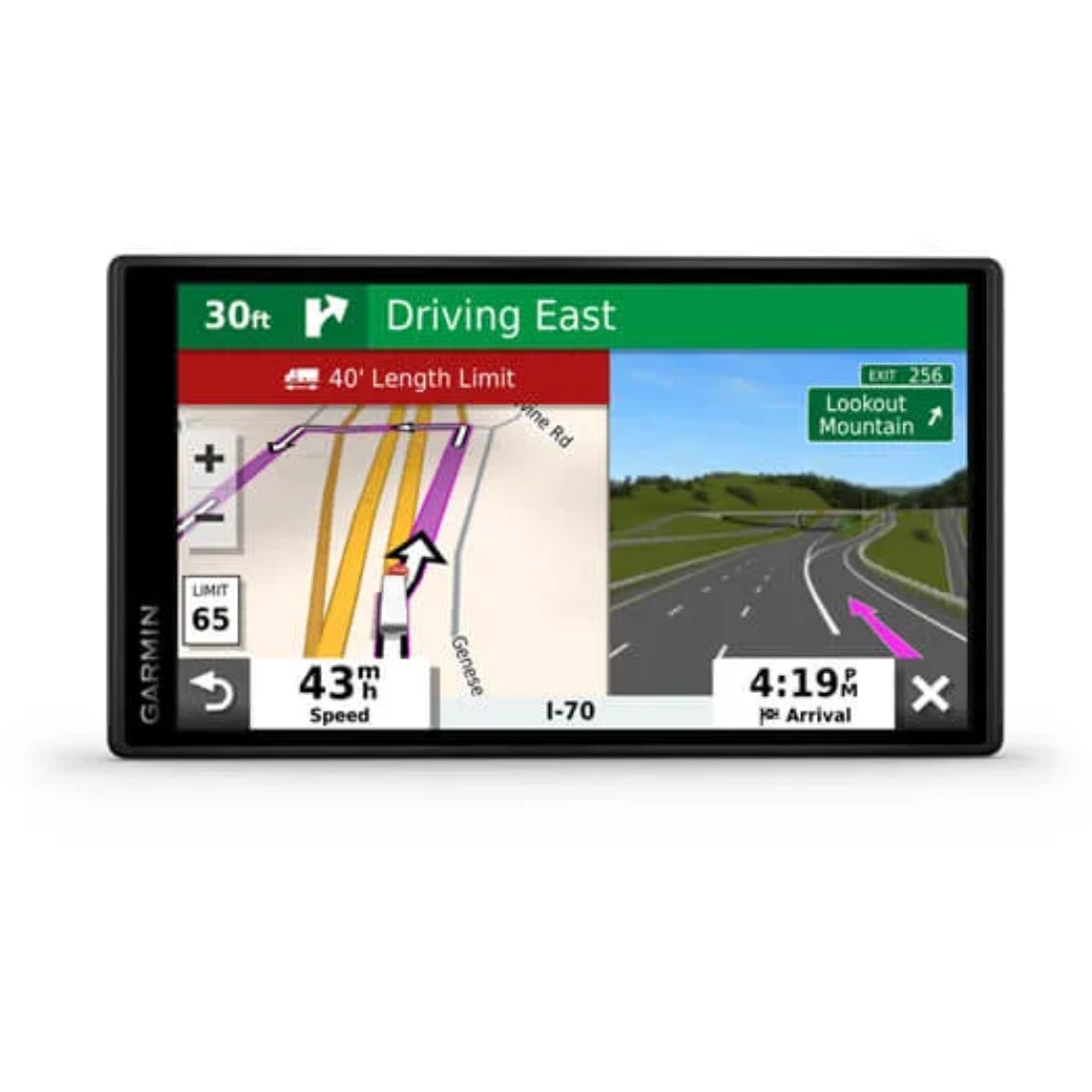Dezl OTR500 5.5 Inch GPS Navigator for Trucks - Professional Trucking Navigation with Custom Routes & Real-Time Traffic - Perfect for Long-Haul Drivers & Fleet Management