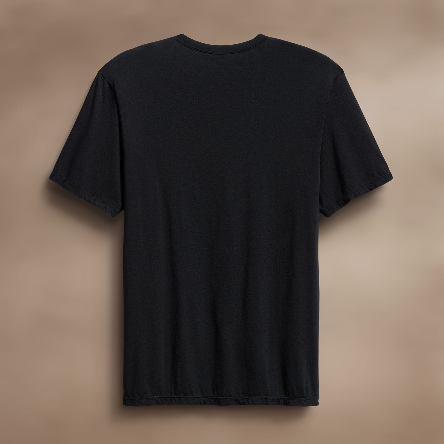 Luxe Lotus Jersey Tee - Soft Comfortable Women's T-Shirt in Black | Perfect for Casual Wear, Layering & Everyday Outfits