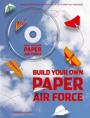 1000+ Printable Paper Airplane Designs on CD – DIY Paper Air Force Kit for Kids & Adults | Fun STEM Activity, Classroom Projects & Family Bonding