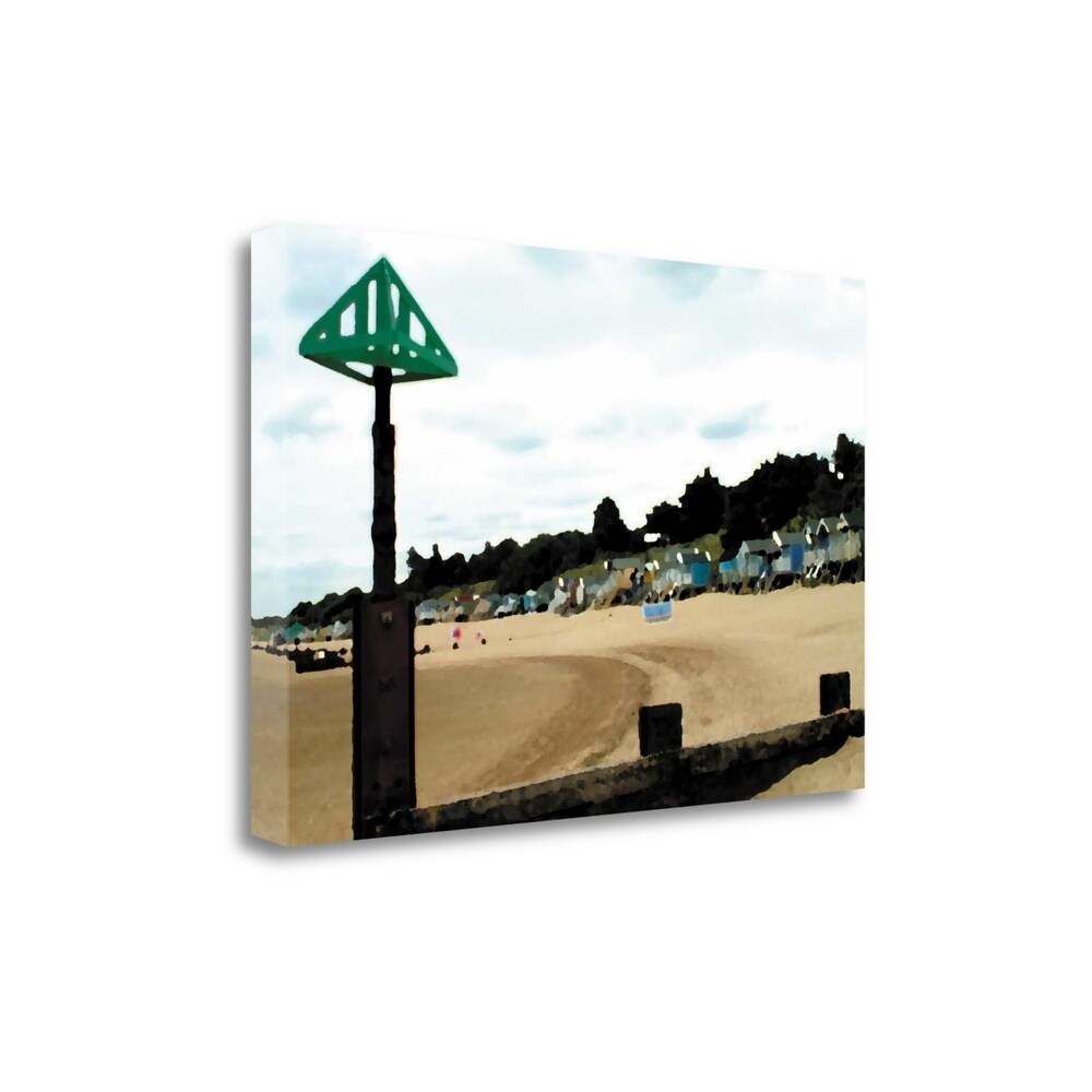 Stuart Roy Beach Scene Fine Art Giclee Print - Gallery Wrapped Canvas Wall Art Ready to Hang - Perfect for Living Room, Bedroom & Beach House Decor