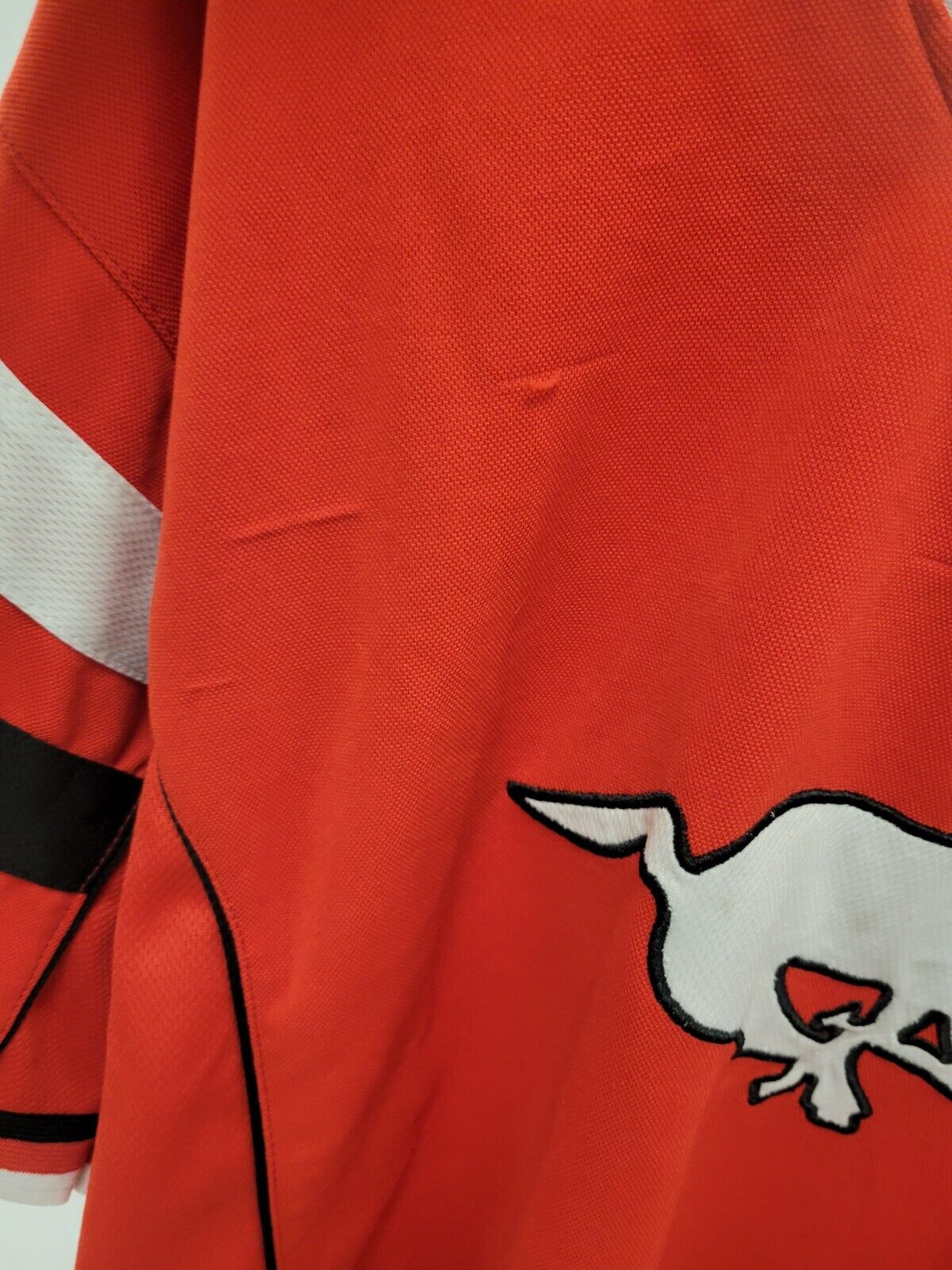 Official Calgary Stampeders CFL Football Jersey - Size Large for Men - Perfect for Game Day, Tailgating & Fan Events