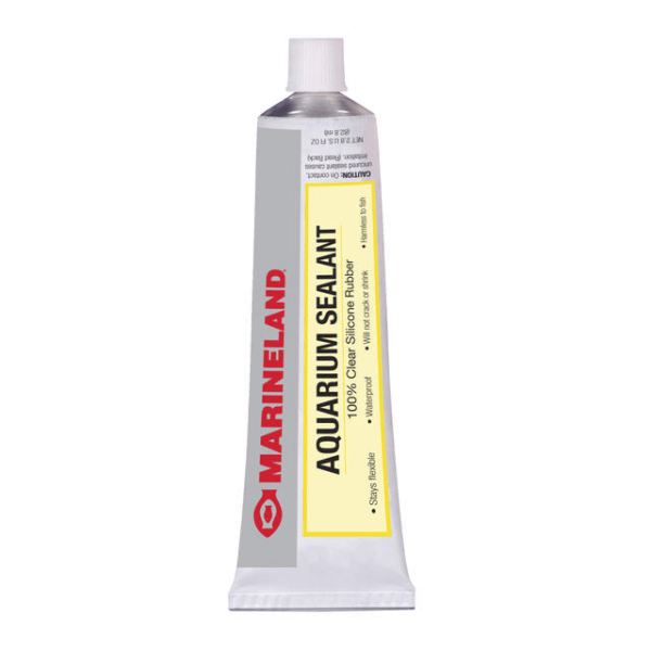 Marineland 100% Silicone Aquarium Sealant - Safe for Fish Tanks, Waterproof & Durable - Perfect for Aquarium Repair, DIY Projects & Glass Tank Sealing