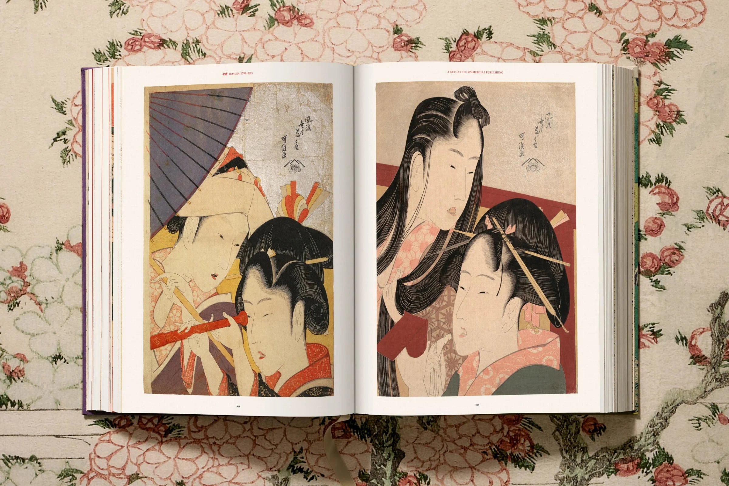 Hokusai Art Book - Famous Japanese Woodblock Prints & Paintings | Perfect for Art Lovers, Collectors & Home Decor