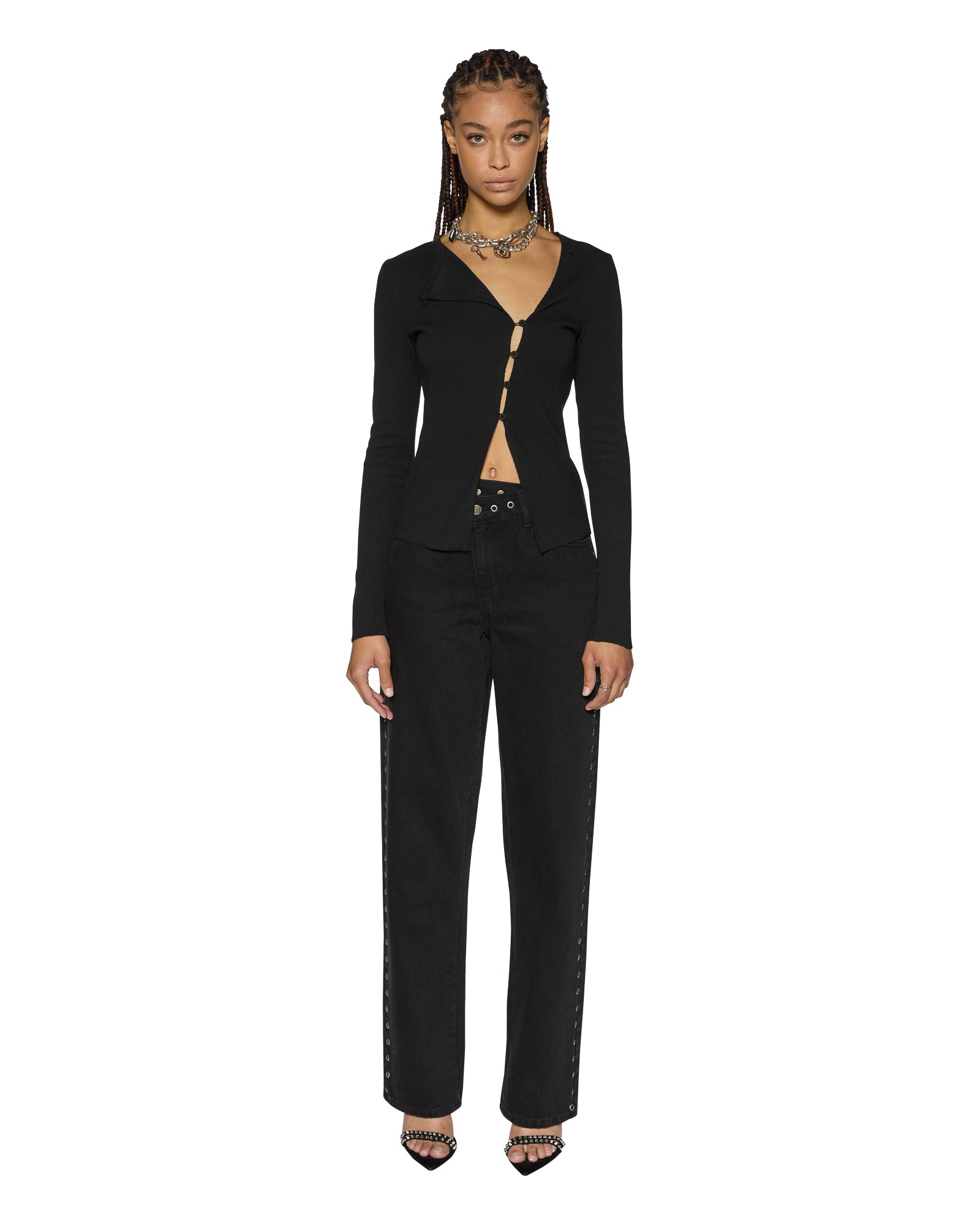 Rework Long Sleeve Top - Black | Women's Casual & Streetwear Fashion for Everyday Wear & Layering