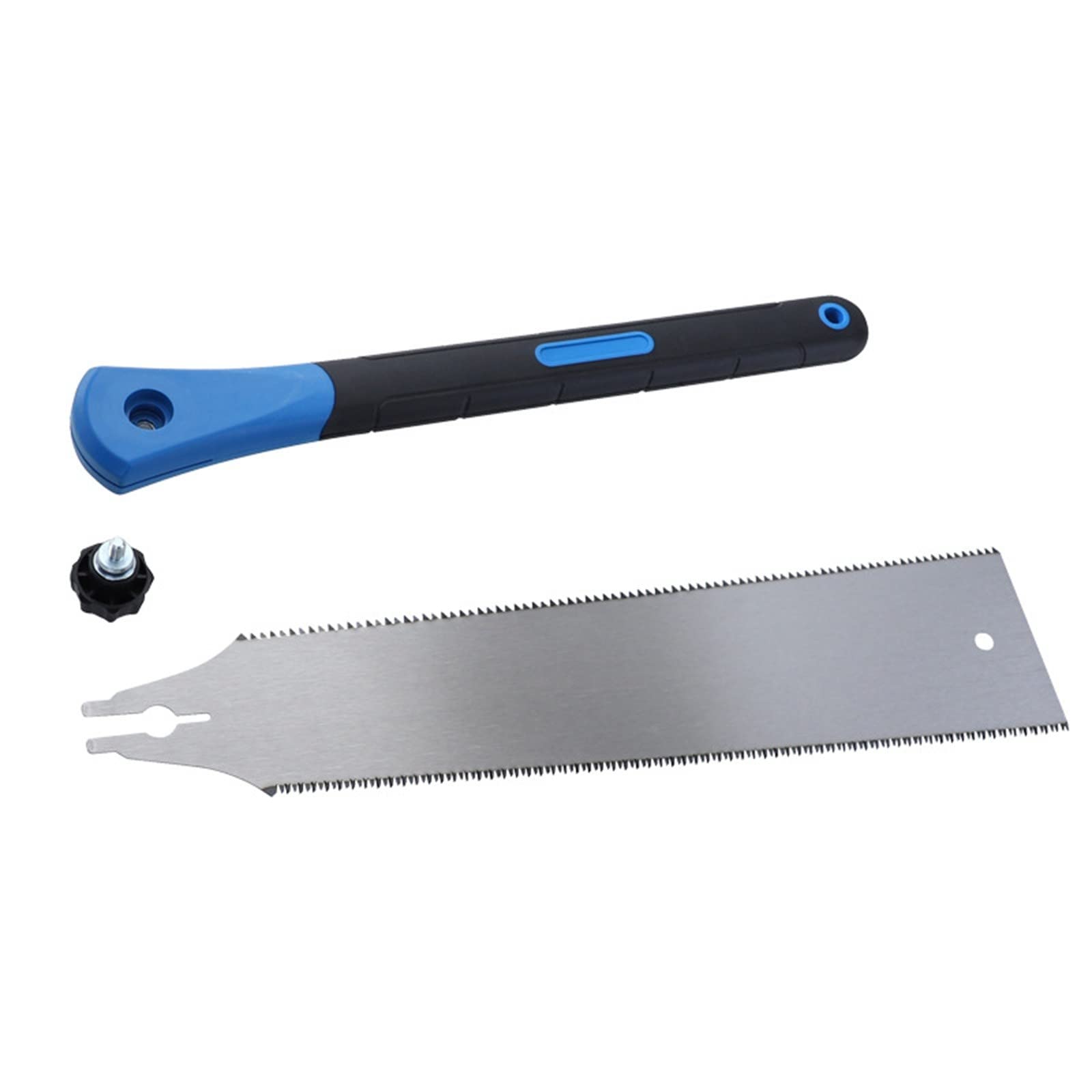 Premium Japanese-Style Double-Sided Woodworking Saw - RUITOOL Wall Panel Saw with Plastic Handle for Logging, Close-Tooth & Tenon Cutting | Ideal for DIY Projects, Carpentry & Fine Woodworking (Multicolor, One Size)
