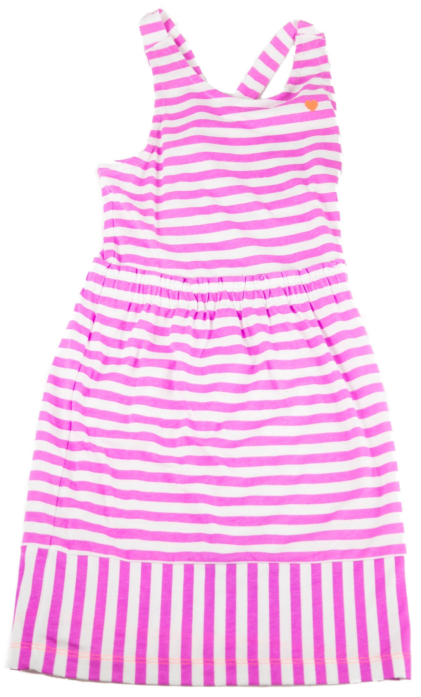 OshKosh BGosh Girls Dress - Purple & White Striped, Size 8 | Casual & Party Wear for Toddlers & Kids