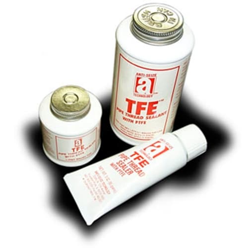 Anti-Seize 14018 1 Pt. TFE Pipe Thread Sealant with PTFE - High Temperature Resistant Lubricant for Plumbing, Automotive & Industrial Applications | Brush Top for Easy Application