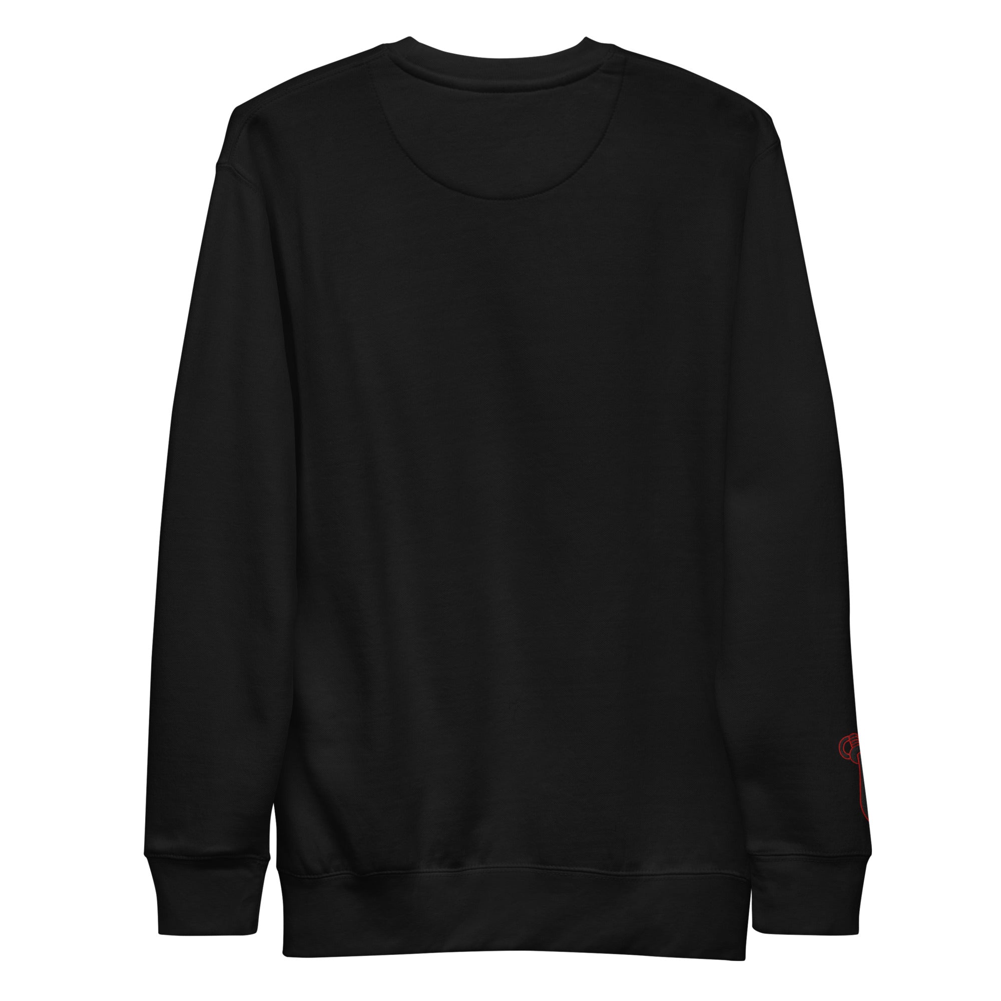 Flint Rogues RFC Embroidered Crewneck Sweatshirt - Men's Casual Pullover for Streetwear & Everyday Comfort | Perfect for Gym, Lounge & Outdoor Activities