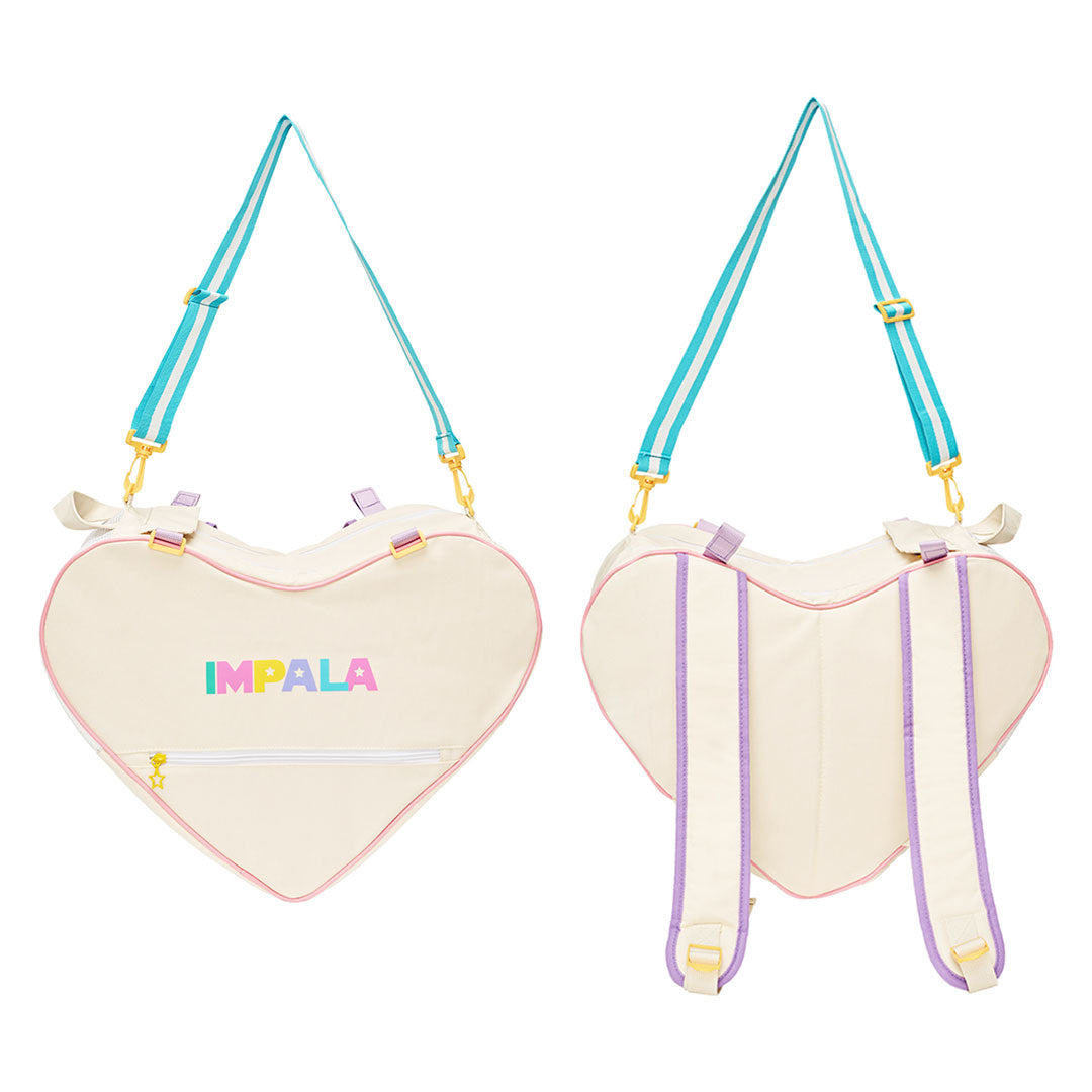 Impala Skate Backpack - Vanilla Sprinkle Roller Skate Bag for Women & Men | Durable & Stylish Skateboarding Backpack for Rink, Park & Travel