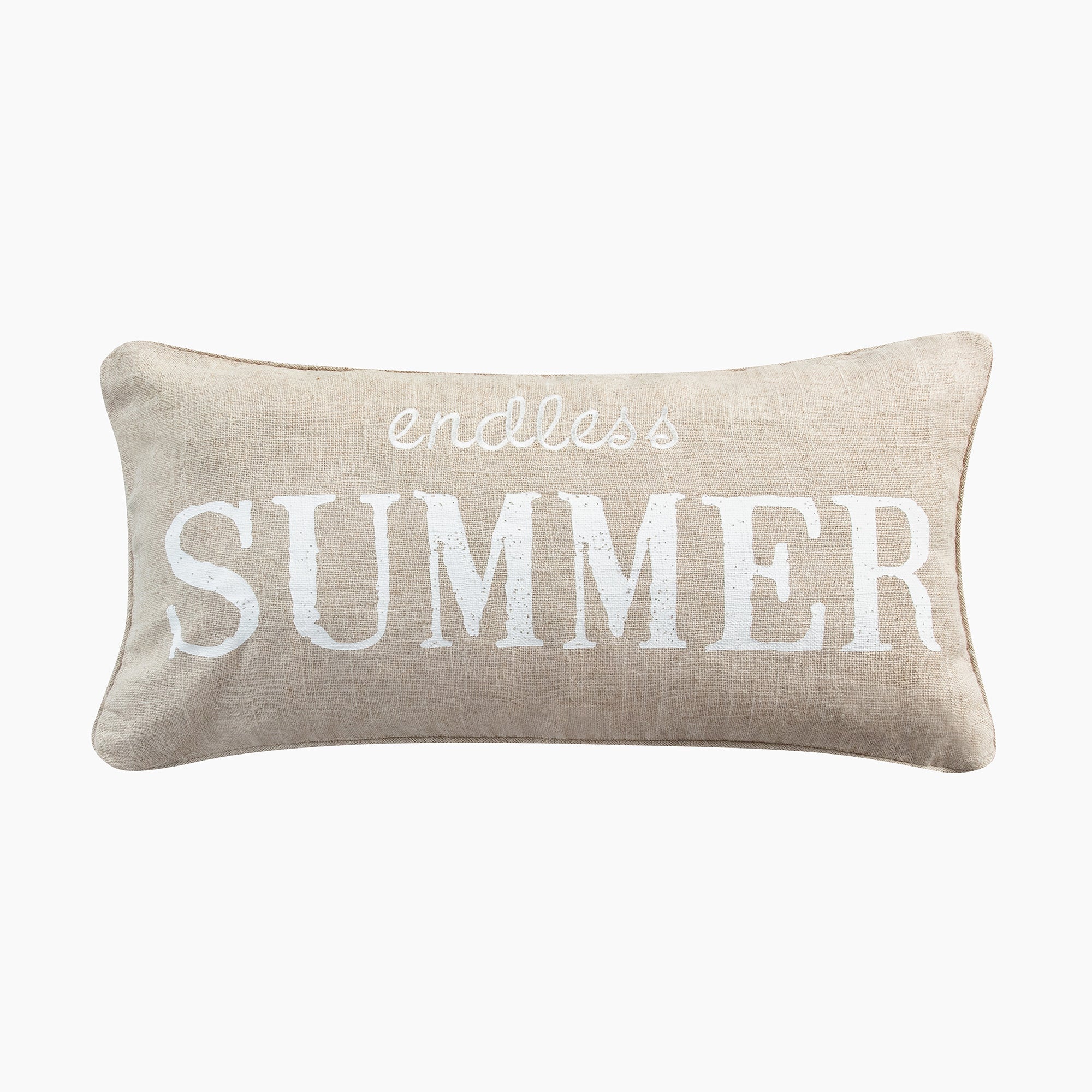 Endless Summer Pillow - Soft & Comfortable Decorative Throw Pillow for Couch, Bed, Sofa - Perfect for Home Decor, Living Room, Bedroom, Outdoor Patio