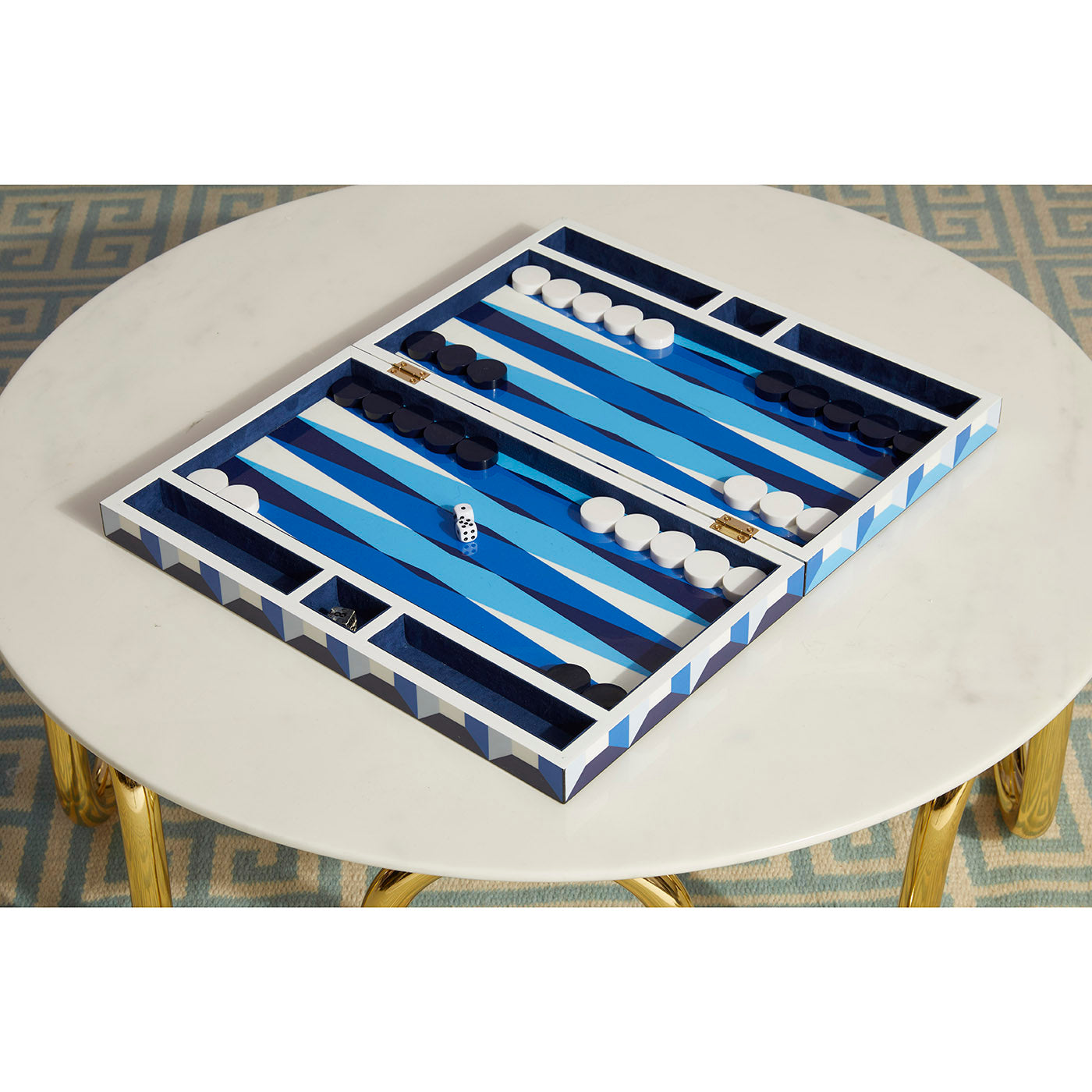 Premium Sorrento Wooden Backgammon Set - Classic Board Game for Adults & Family - Perfect for Travel, Parties & Game Nights
